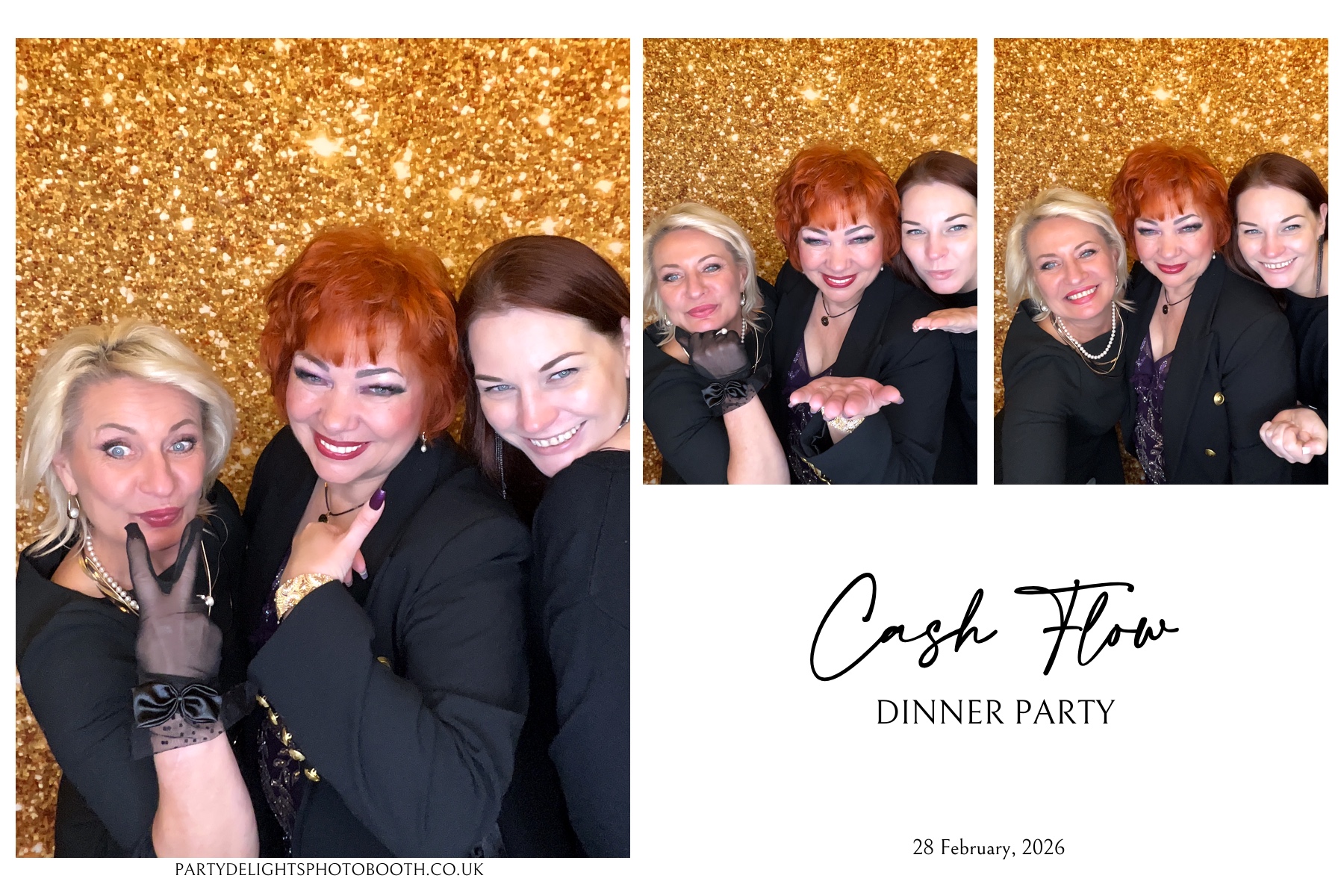 Cash Flow - Dinner Party | View more photos from the event at gallery.partydelightsphotobooth.co.uk/u/PartyDelightsPhotoBooth/Cash-Flow-Dinner-Party