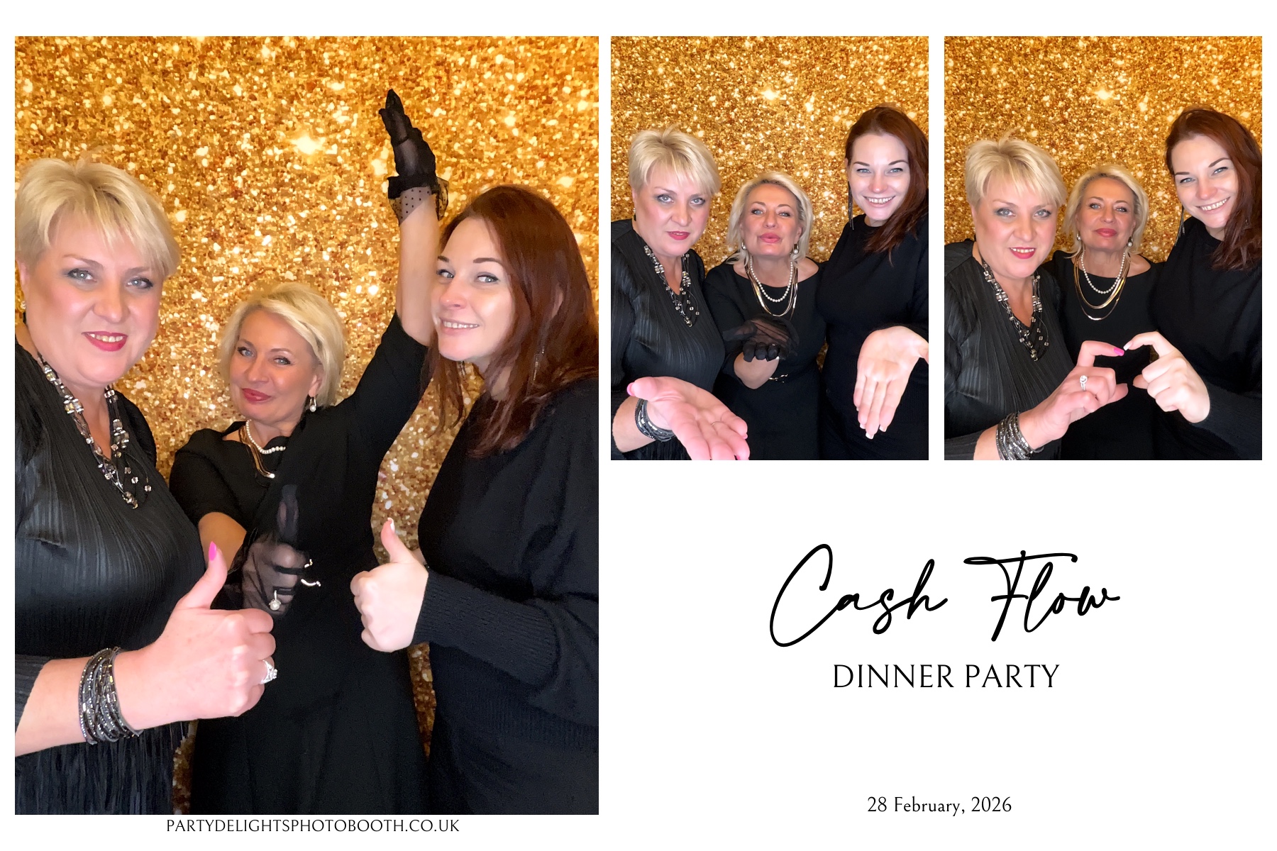 Cash Flow - Dinner Party | View more photos from the event at gallery.partydelightsphotobooth.co.uk/u/PartyDelightsPhotoBooth/Cash-Flow-Dinner-Party