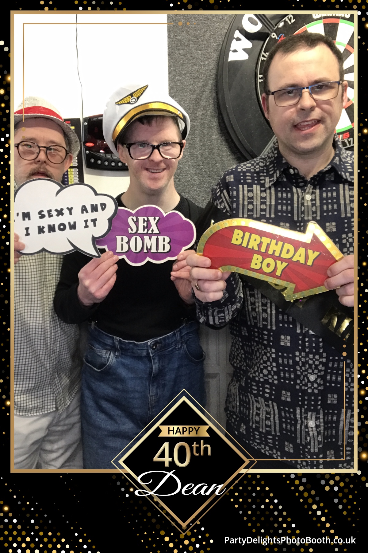 Deans 40th Birthday | View more photos from the event at gallery.partydelightsphotobooth.co.uk/u/PartyDelightsPhotoBooth/Deans-40th-Birthday