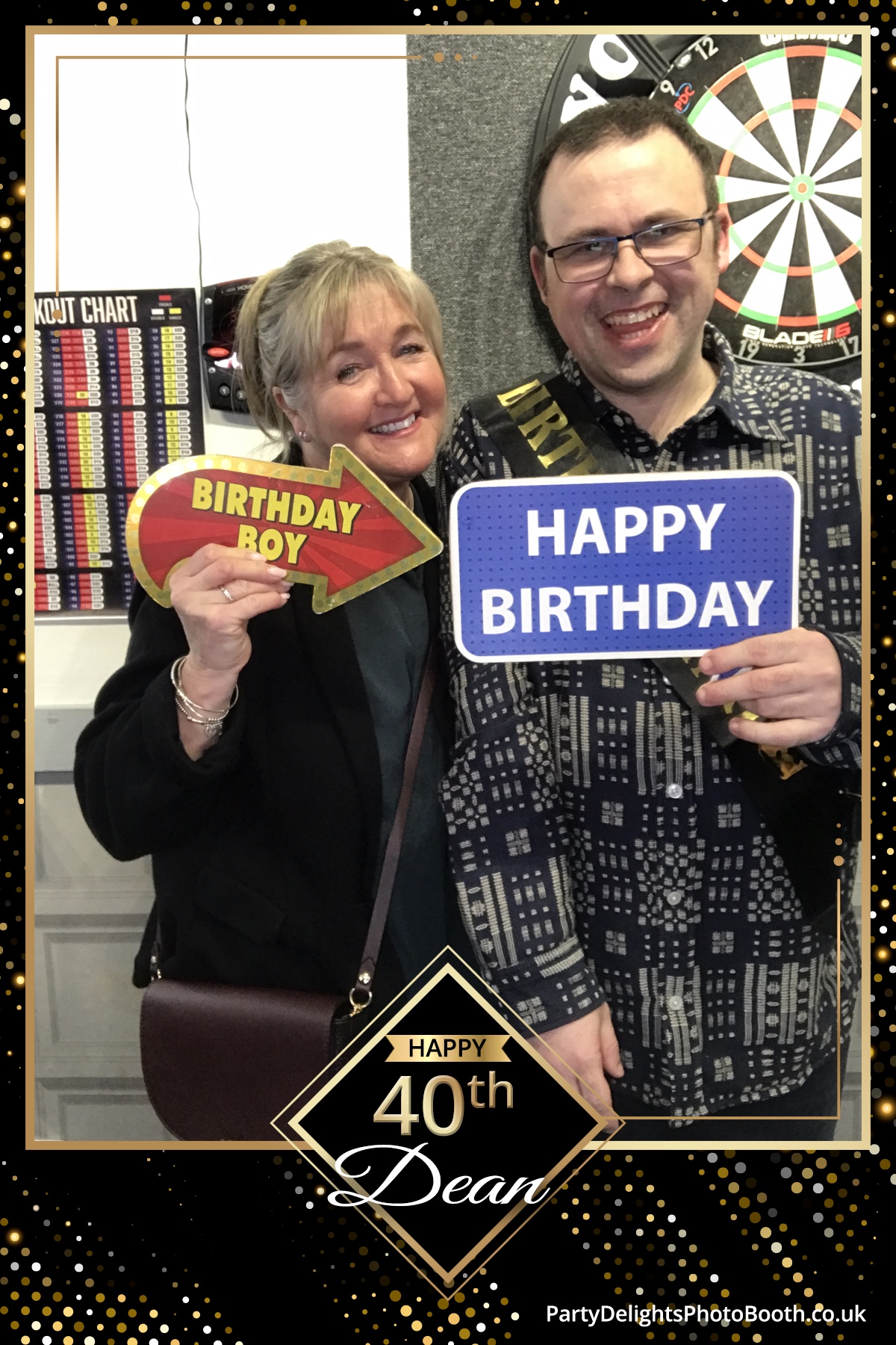 Deans 40th Birthday | View more photos from the event at gallery.partydelightsphotobooth.co.uk/u/PartyDelightsPhotoBooth/Deans-40th-Birthday