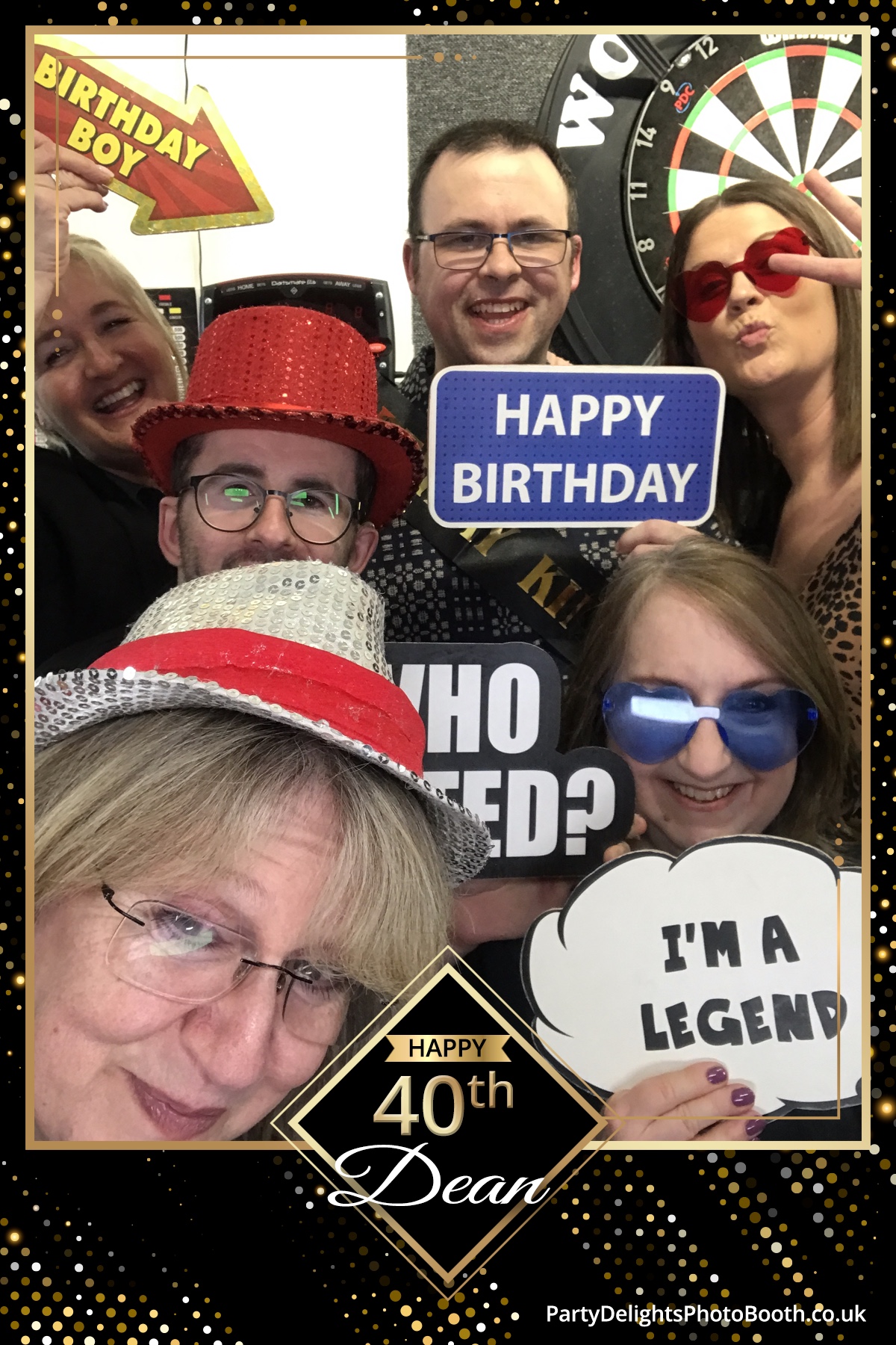Deans 40th Birthday | View more photos from the event at gallery.partydelightsphotobooth.co.uk/u/PartyDelightsPhotoBooth/Deans-40th-Birthday