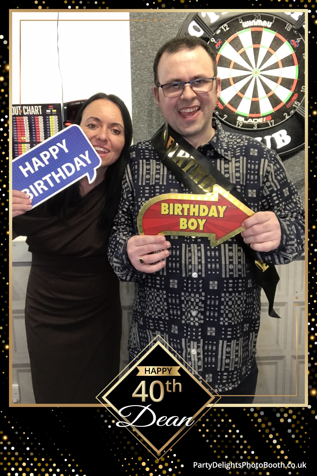 Deans 40th Birthday | View more photos from the event at gallery.partydelightsphotobooth.co.uk/u/PartyDelightsPhotoBooth/Deans-40th-Birthday