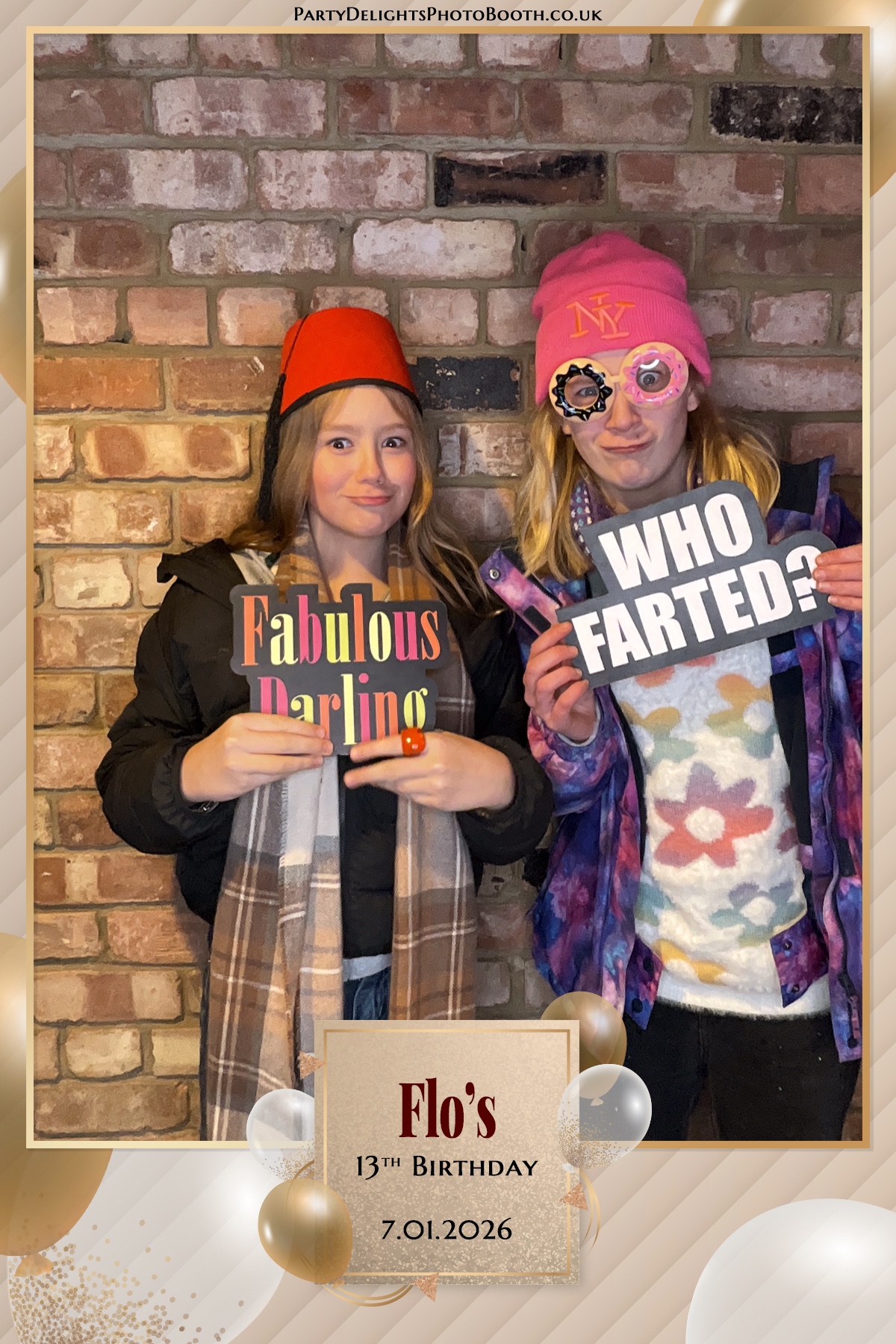 Florence 13th Birthday Party | View more photos from the event at gallery.partydelightsphotobooth.co.uk/u/PartyDelightsPhotoBooth/Florence-13th-Birthday-Party