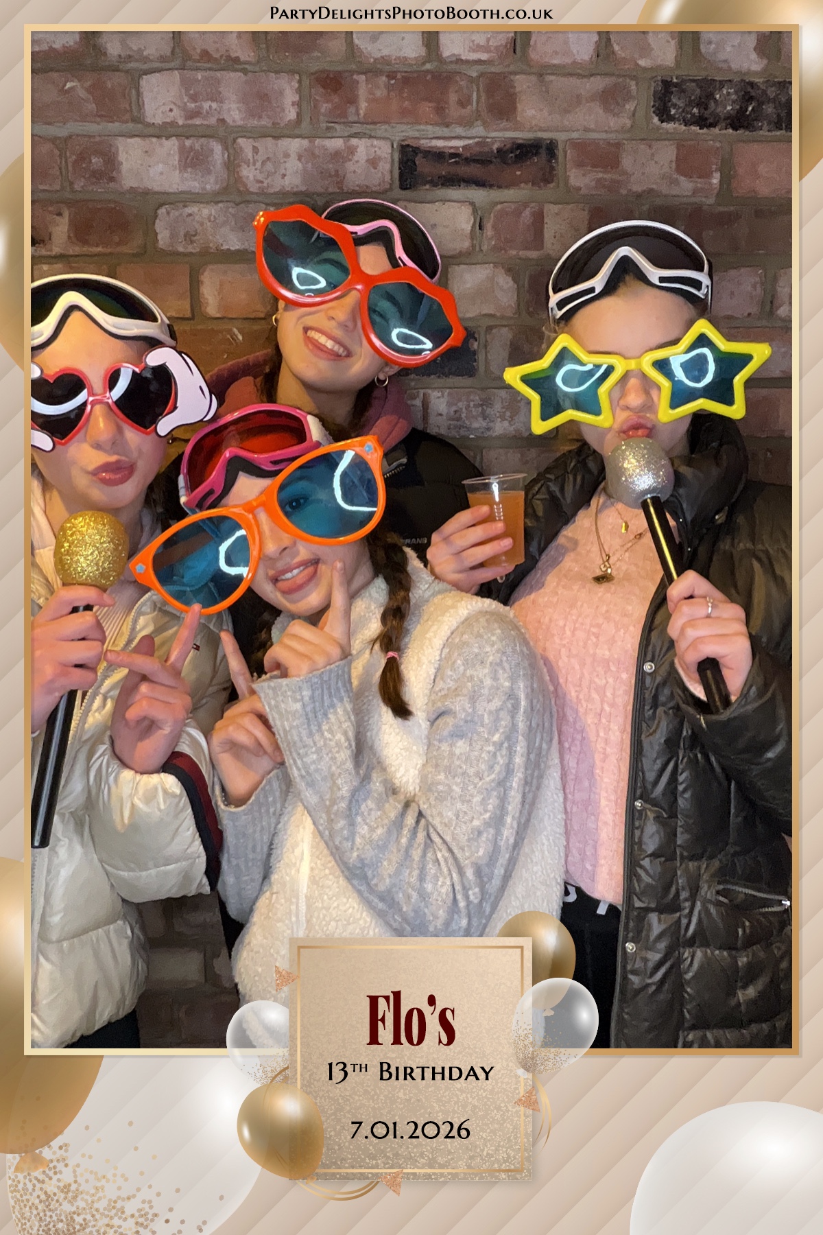 Florence 13th Birthday Party | View more photos from the event at gallery.partydelightsphotobooth.co.uk/u/PartyDelightsPhotoBooth/Florence-13th-Birthday-Party