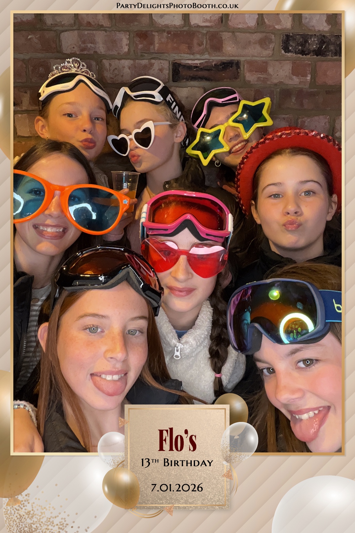 Florence 13th Birthday Party | View more photos from the event at gallery.partydelightsphotobooth.co.uk/u/PartyDelightsPhotoBooth/Florence-13th-Birthday-Party