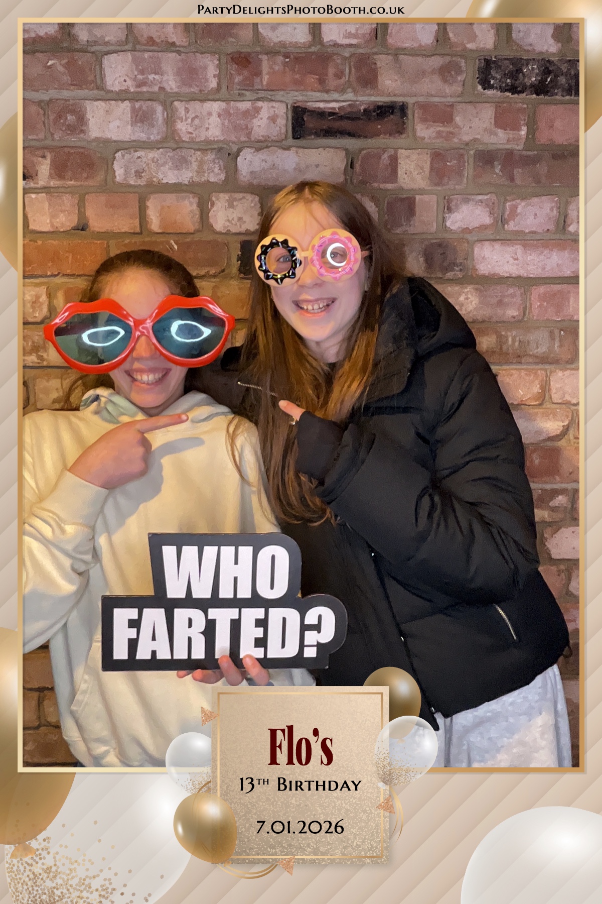 Florence 13th Birthday Party | View more photos from the event at gallery.partydelightsphotobooth.co.uk/u/PartyDelightsPhotoBooth/Florence-13th-Birthday-Party