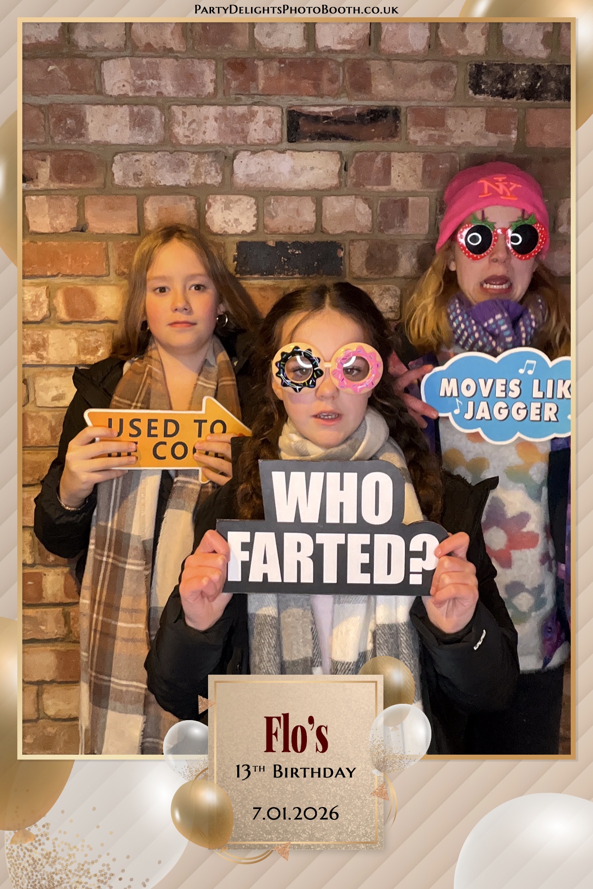 Florence 13th Birthday Party | View more photos from the event at gallery.partydelightsphotobooth.co.uk/u/PartyDelightsPhotoBooth/Florence-13th-Birthday-Party