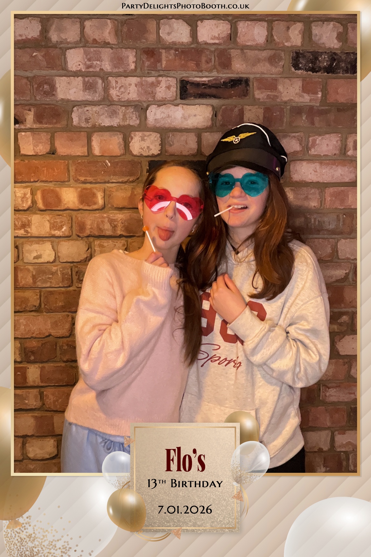 Florence 13th Birthday Party | View more photos from the event at gallery.partydelightsphotobooth.co.uk/u/PartyDelightsPhotoBooth/Florence-13th-Birthday-Party