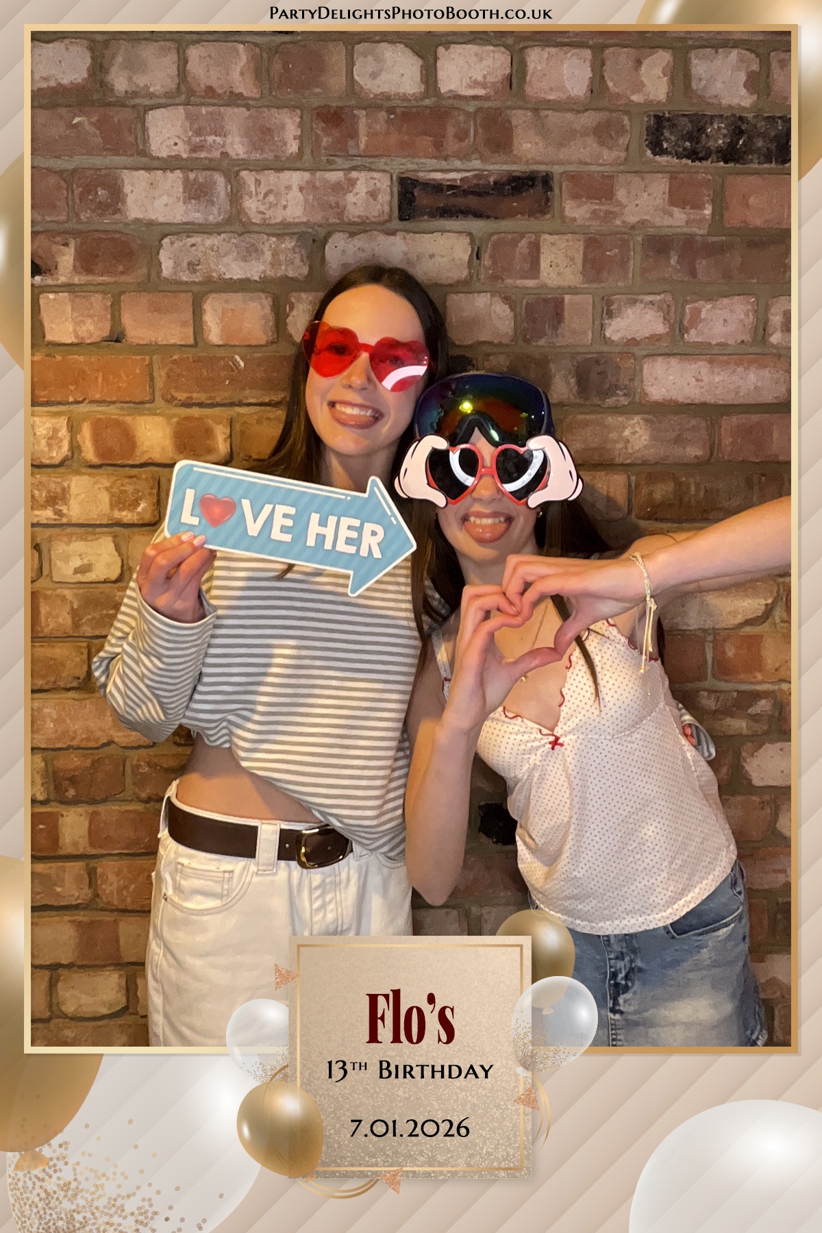 Florence 13th Birthday Party | View more photos from the event at gallery.partydelightsphotobooth.co.uk/u/PartyDelightsPhotoBooth/Florence-13th-Birthday-Party