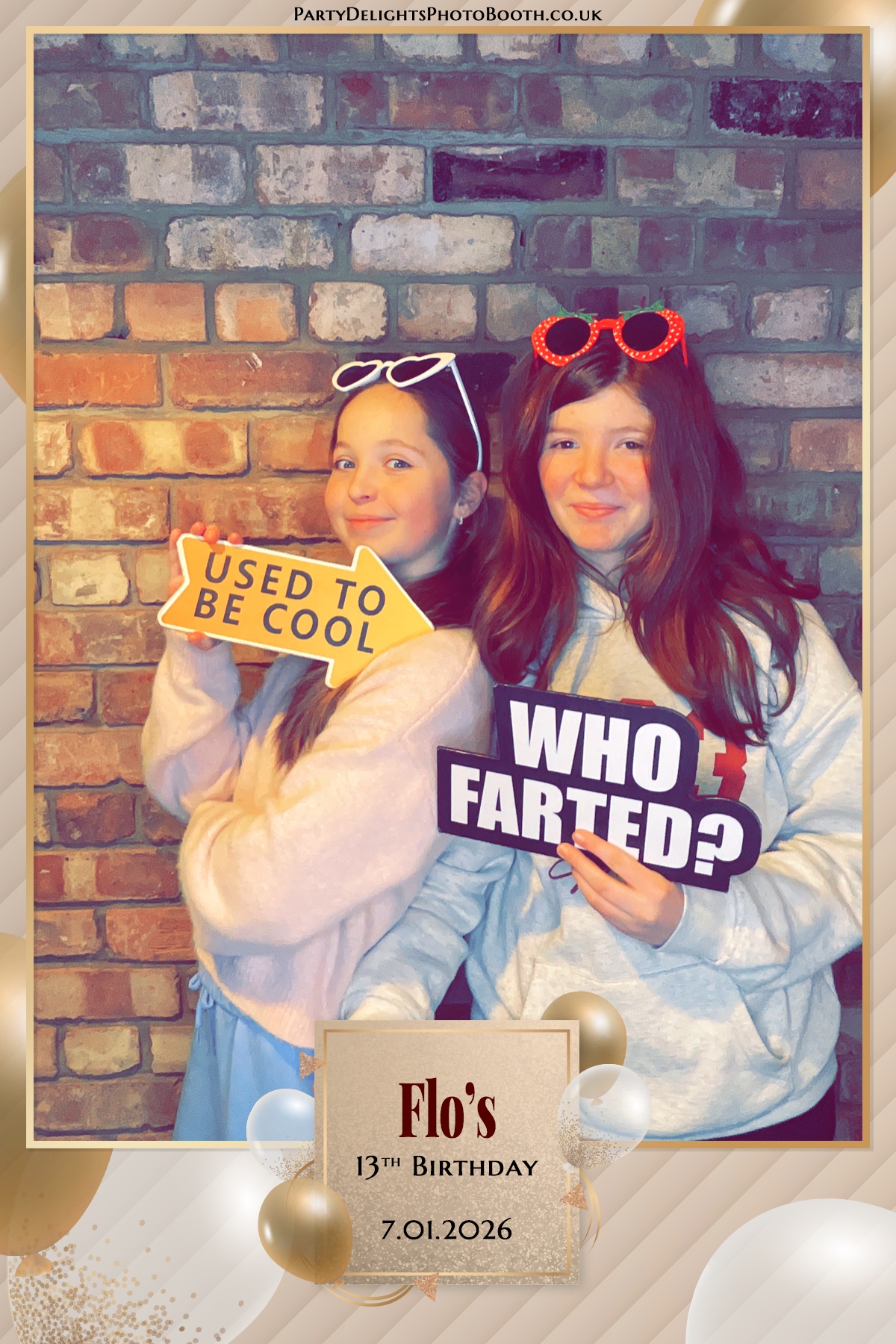 Florence 13th Birthday Party | View more photos from the event at gallery.partydelightsphotobooth.co.uk/u/PartyDelightsPhotoBooth/Florence-13th-Birthday-Party