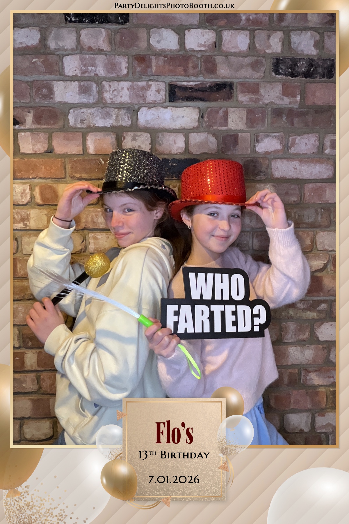 Florence 13th Birthday Party | View more photos from the event at gallery.partydelightsphotobooth.co.uk/u/PartyDelightsPhotoBooth/Florence-13th-Birthday-Party