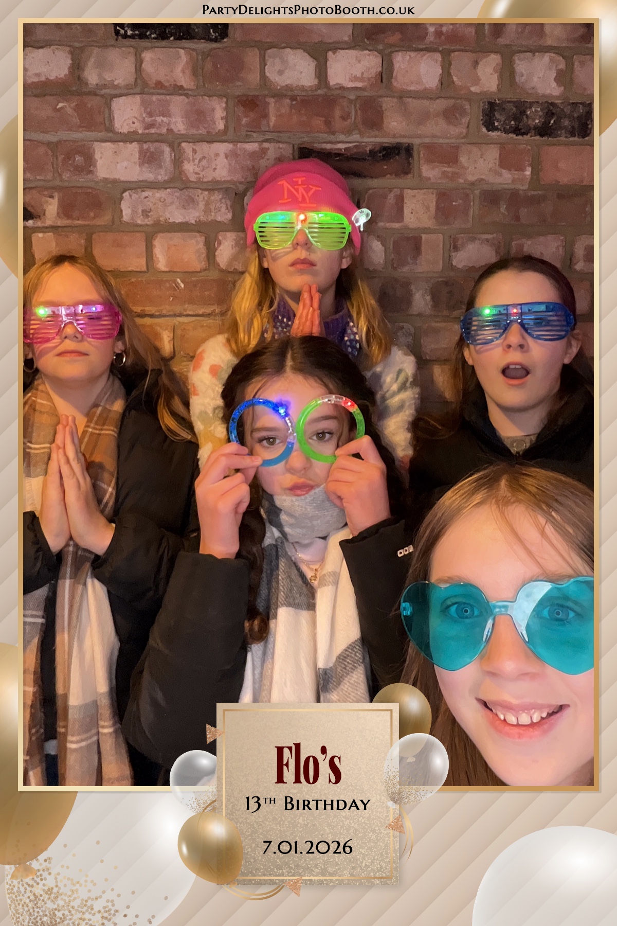 Florence 13th Birthday Party | View more photos from the event at gallery.partydelightsphotobooth.co.uk/u/PartyDelightsPhotoBooth/Florence-13th-Birthday-Party