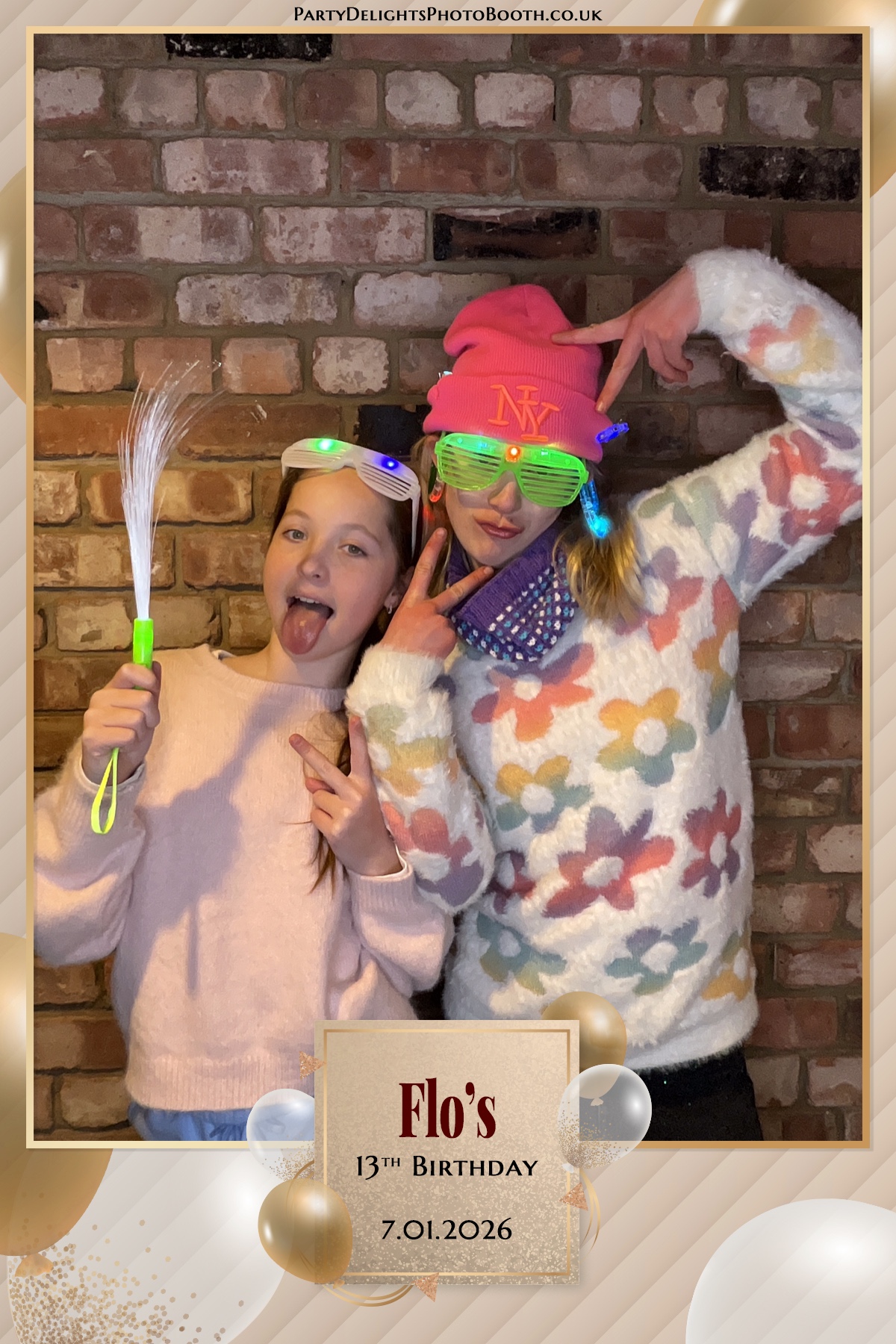 Florence 13th Birthday Party | View more photos from the event at gallery.partydelightsphotobooth.co.uk/u/PartyDelightsPhotoBooth/Florence-13th-Birthday-Party