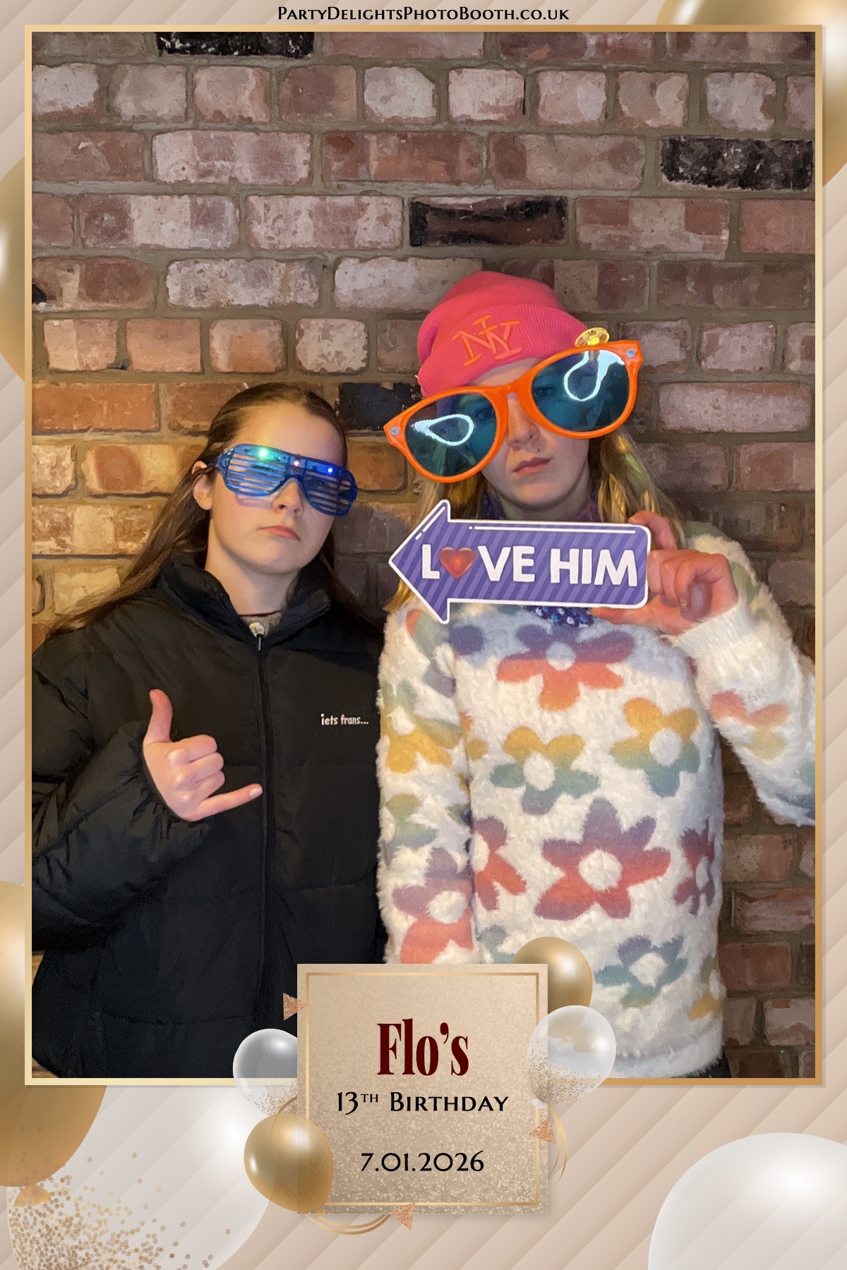 Florence 13th Birthday Party | View more photos from the event at gallery.partydelightsphotobooth.co.uk/u/PartyDelightsPhotoBooth/Florence-13th-Birthday-Party