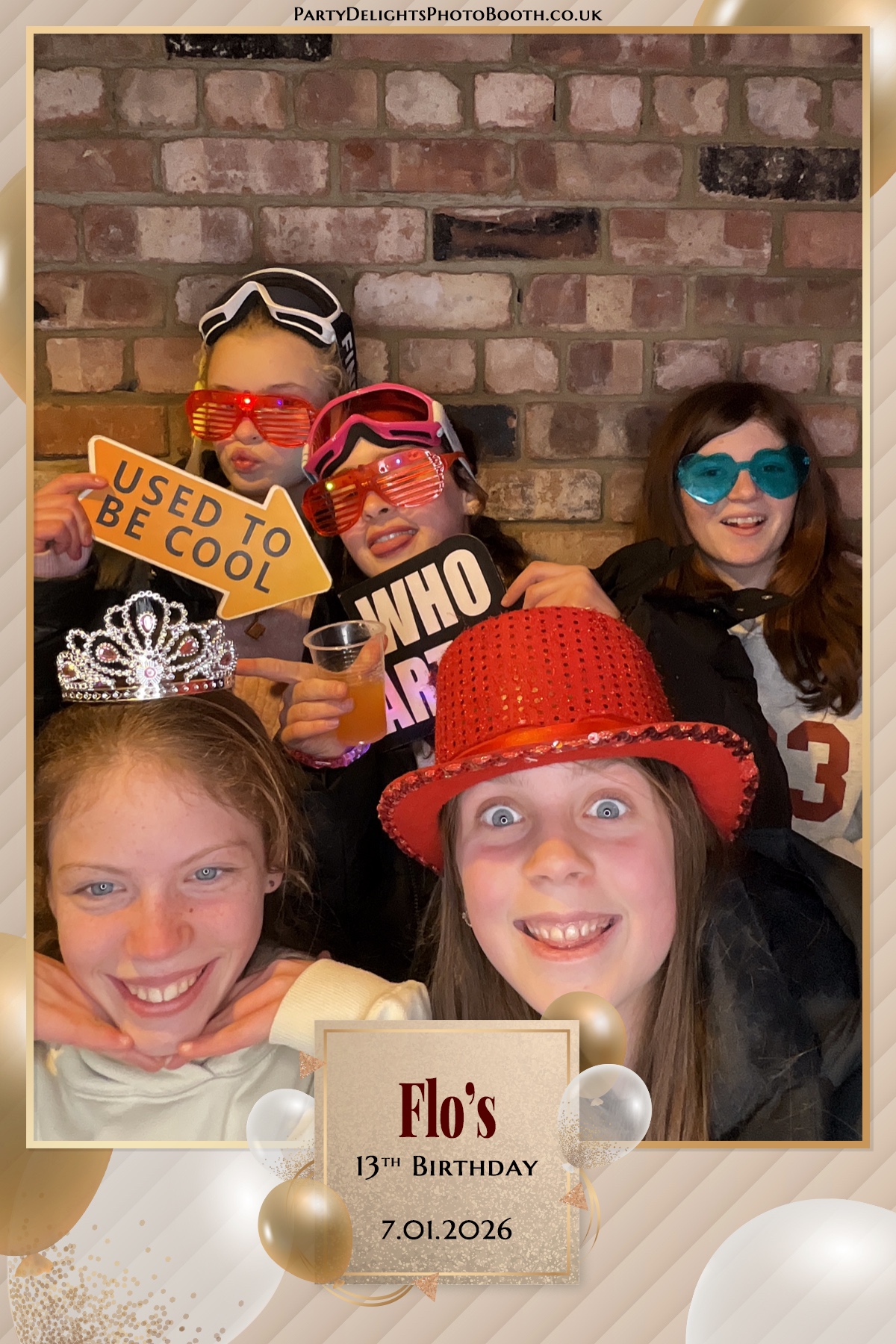 Florence 13th Birthday Party | View more photos from the event at gallery.partydelightsphotobooth.co.uk/u/PartyDelightsPhotoBooth/Florence-13th-Birthday-Party