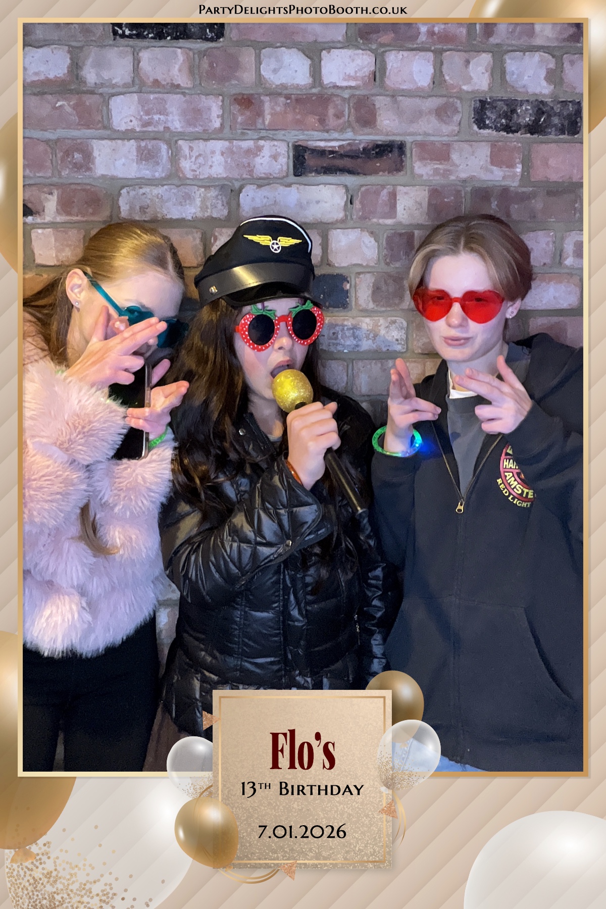 Florence 13th Birthday Party | View more photos from the event at gallery.partydelightsphotobooth.co.uk/u/PartyDelightsPhotoBooth/Florence-13th-Birthday-Party