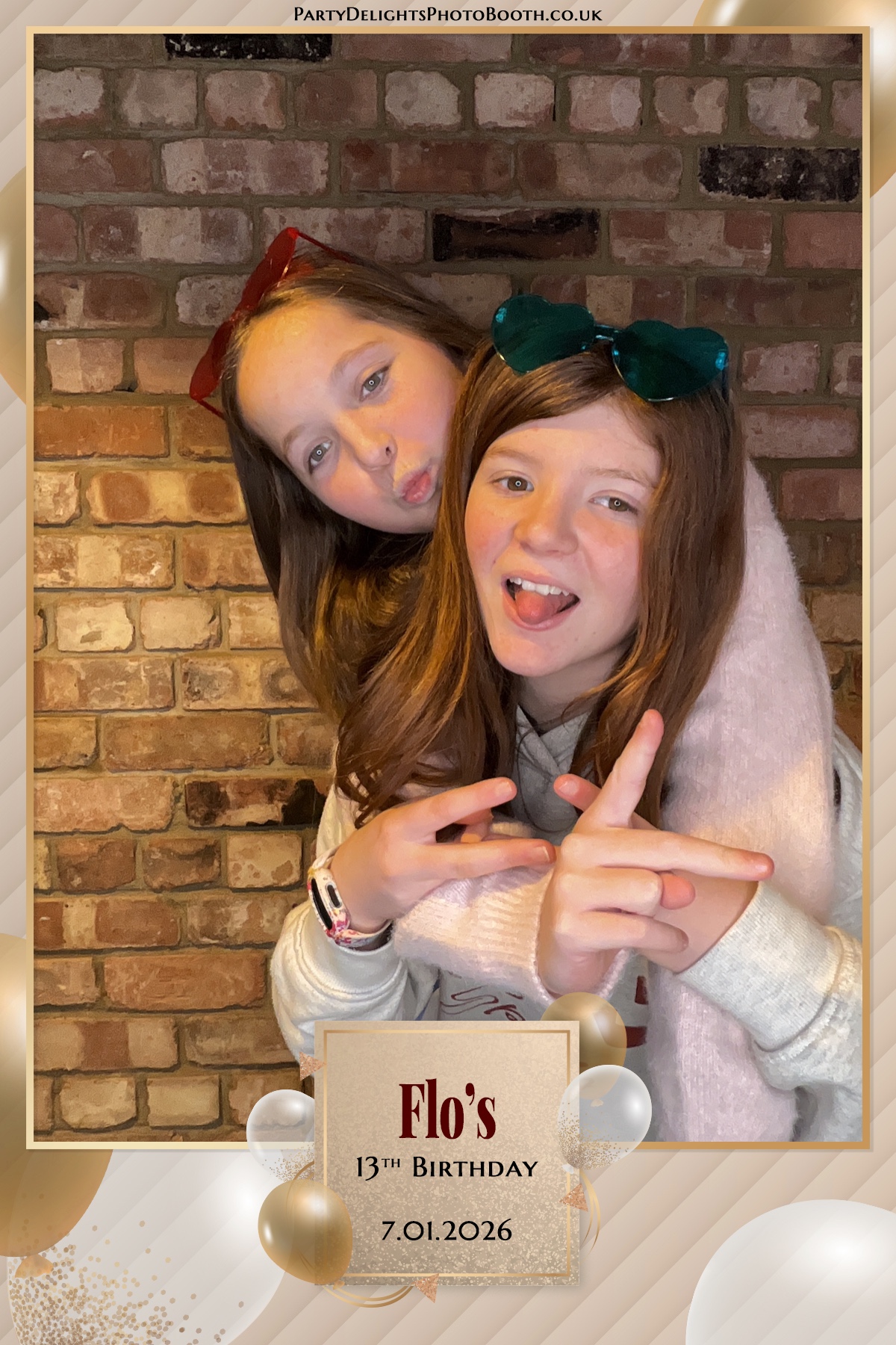 Florence 13th Birthday Party | View more photos from the event at gallery.partydelightsphotobooth.co.uk/u/PartyDelightsPhotoBooth/Florence-13th-Birthday-Party