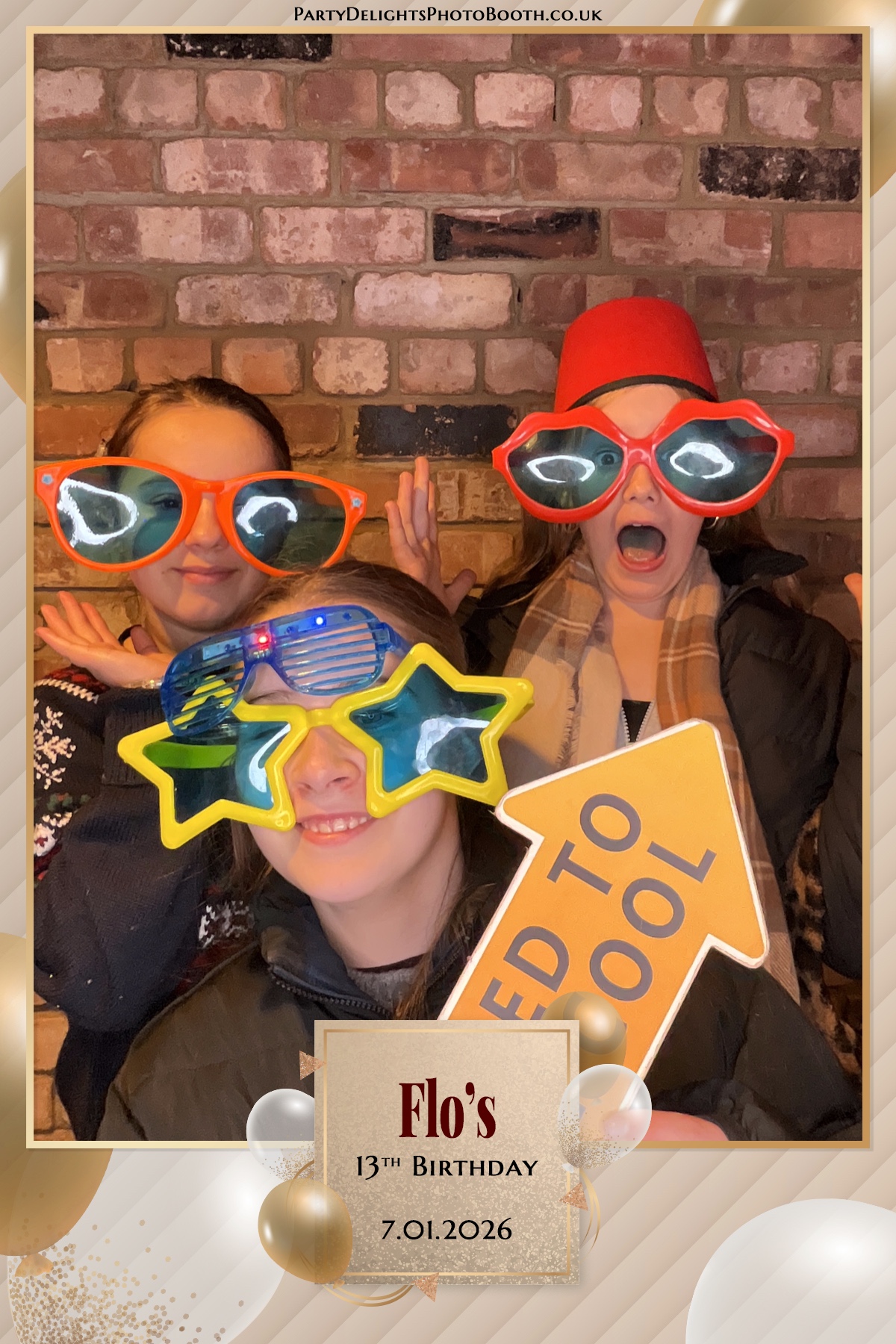 Florence 13th Birthday Party | View more photos from the event at gallery.partydelightsphotobooth.co.uk/u/PartyDelightsPhotoBooth/Florence-13th-Birthday-Party