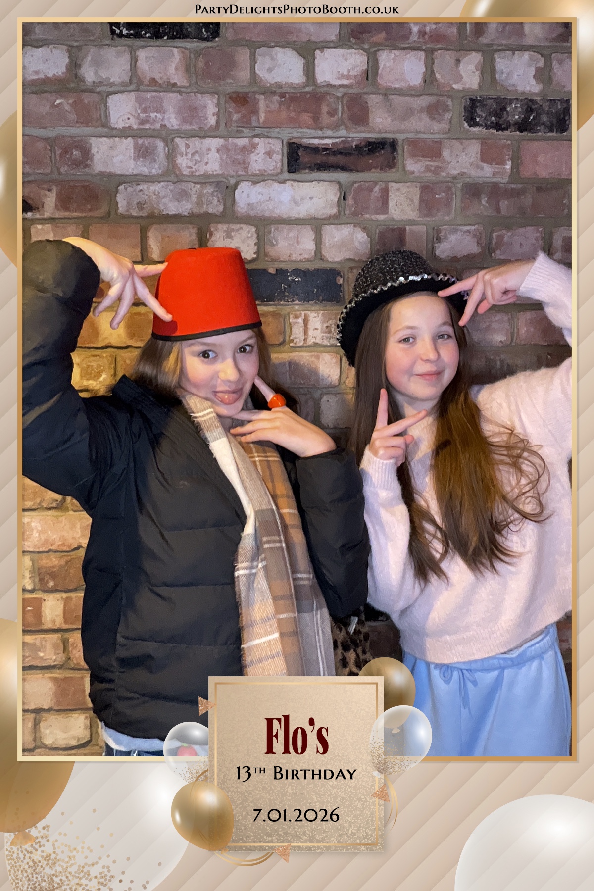 Florence 13th Birthday Party | View more photos from the event at gallery.partydelightsphotobooth.co.uk/u/PartyDelightsPhotoBooth/Florence-13th-Birthday-Party