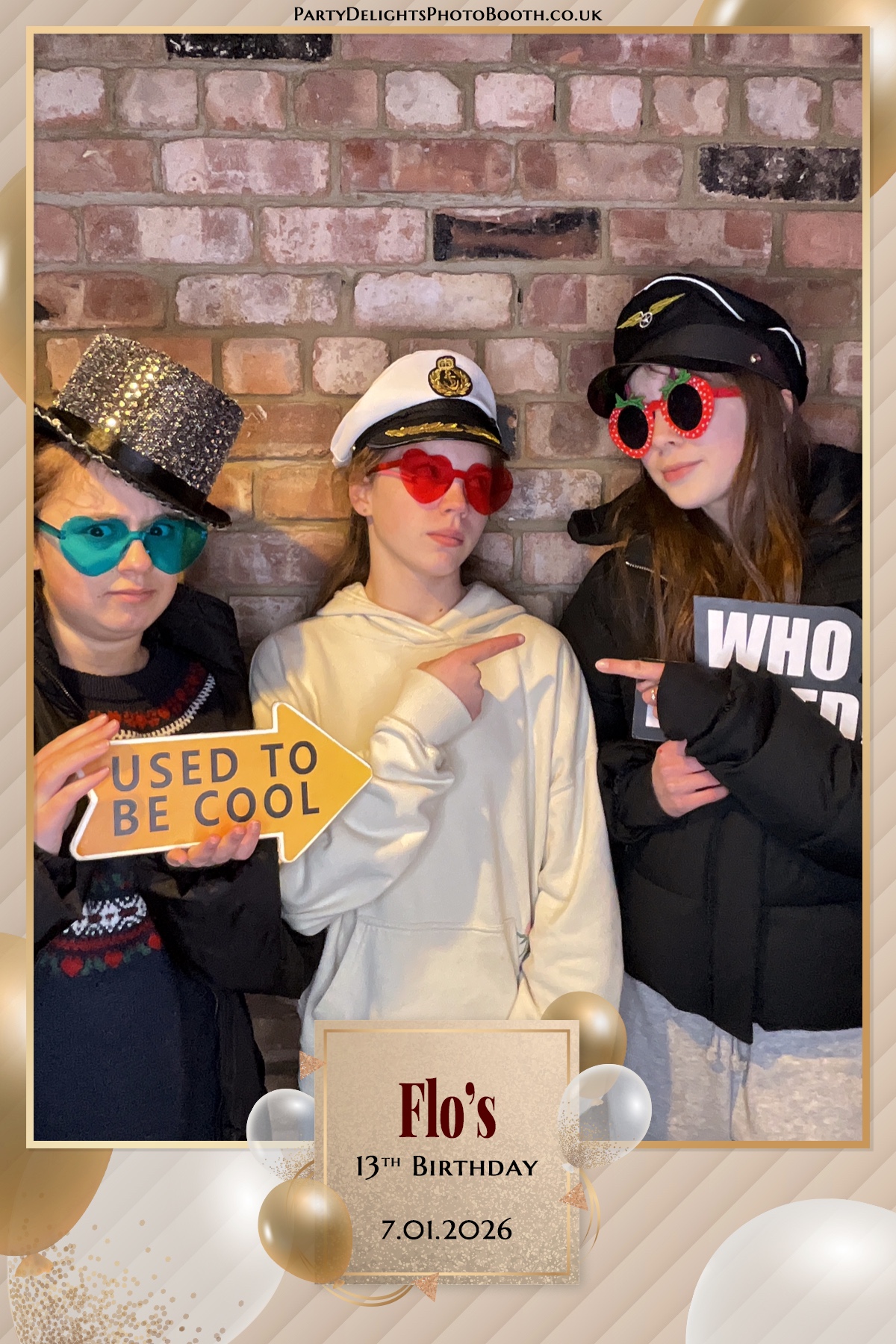 Florence 13th Birthday Party | View more photos from the event at gallery.partydelightsphotobooth.co.uk/u/PartyDelightsPhotoBooth/Florence-13th-Birthday-Party