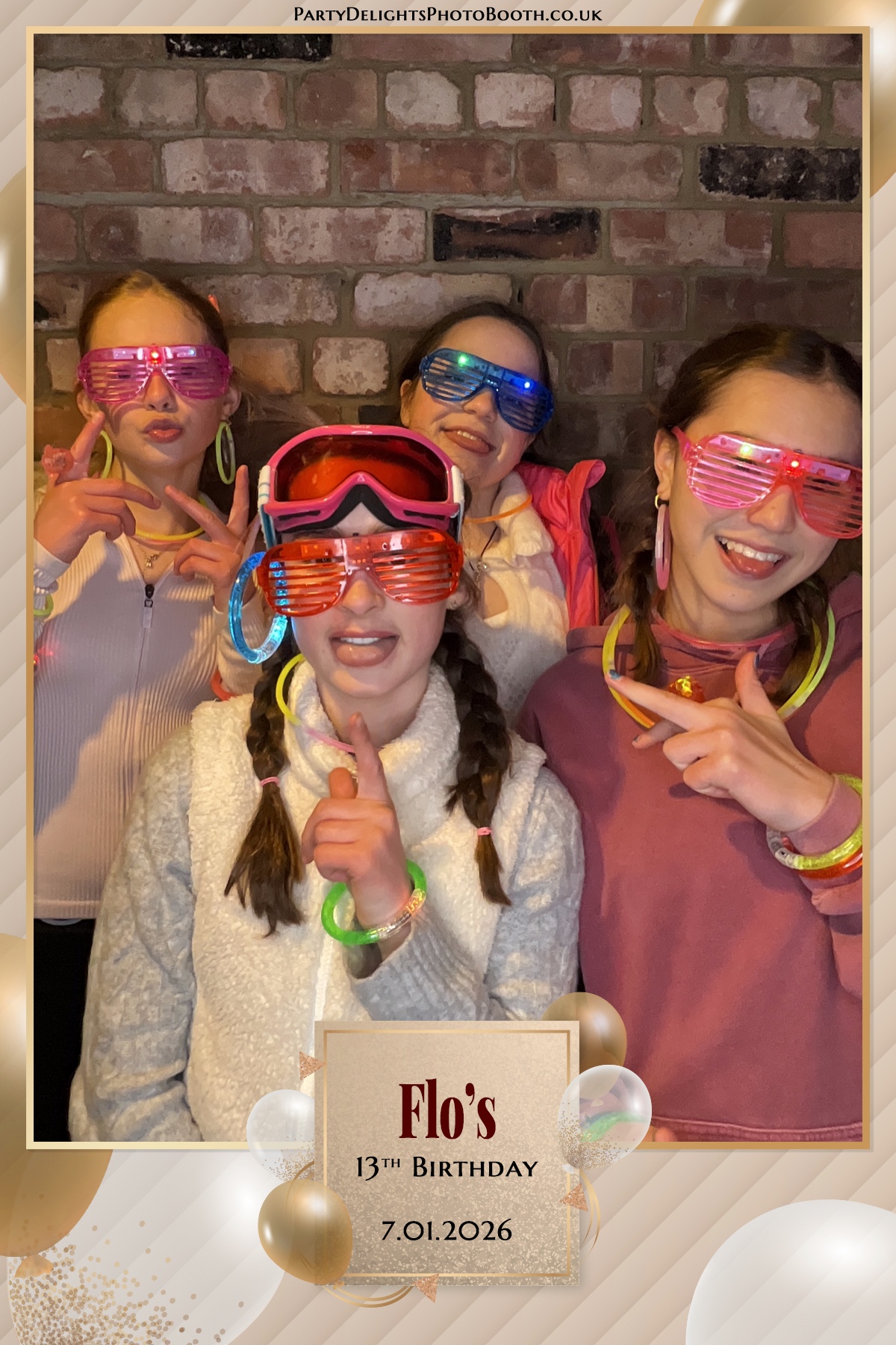 Florence 13th Birthday Party | View more photos from the event at gallery.partydelightsphotobooth.co.uk/u/PartyDelightsPhotoBooth/Florence-13th-Birthday-Party