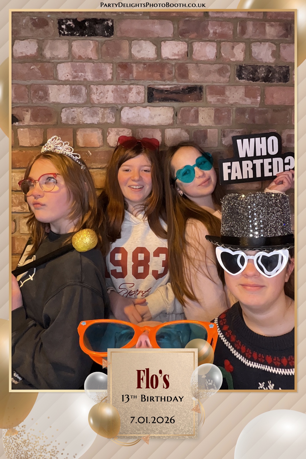 Florence 13th Birthday Party | View more photos from the event at gallery.partydelightsphotobooth.co.uk/u/PartyDelightsPhotoBooth/Florence-13th-Birthday-Party