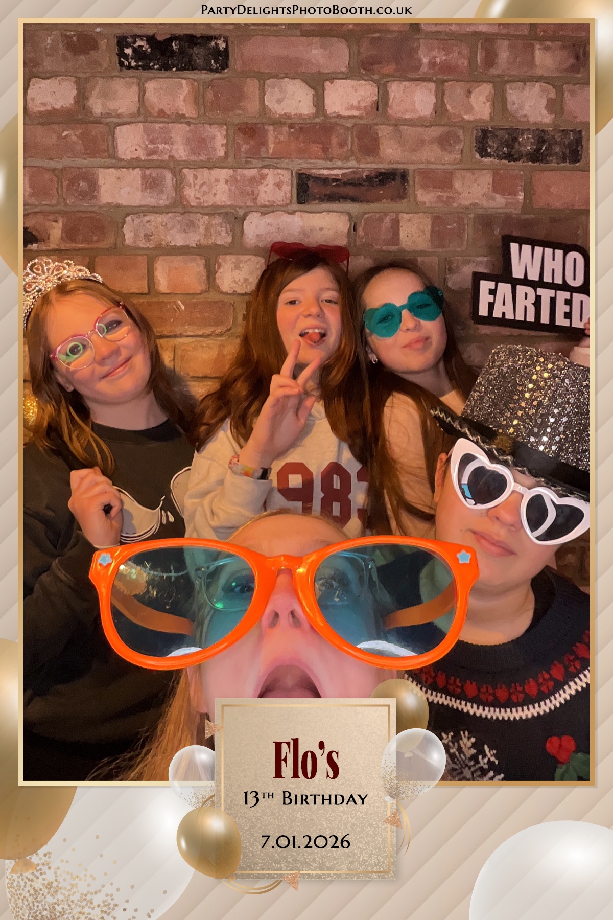 Florence 13th Birthday Party | View more photos from the event at gallery.partydelightsphotobooth.co.uk/u/PartyDelightsPhotoBooth/Florence-13th-Birthday-Party