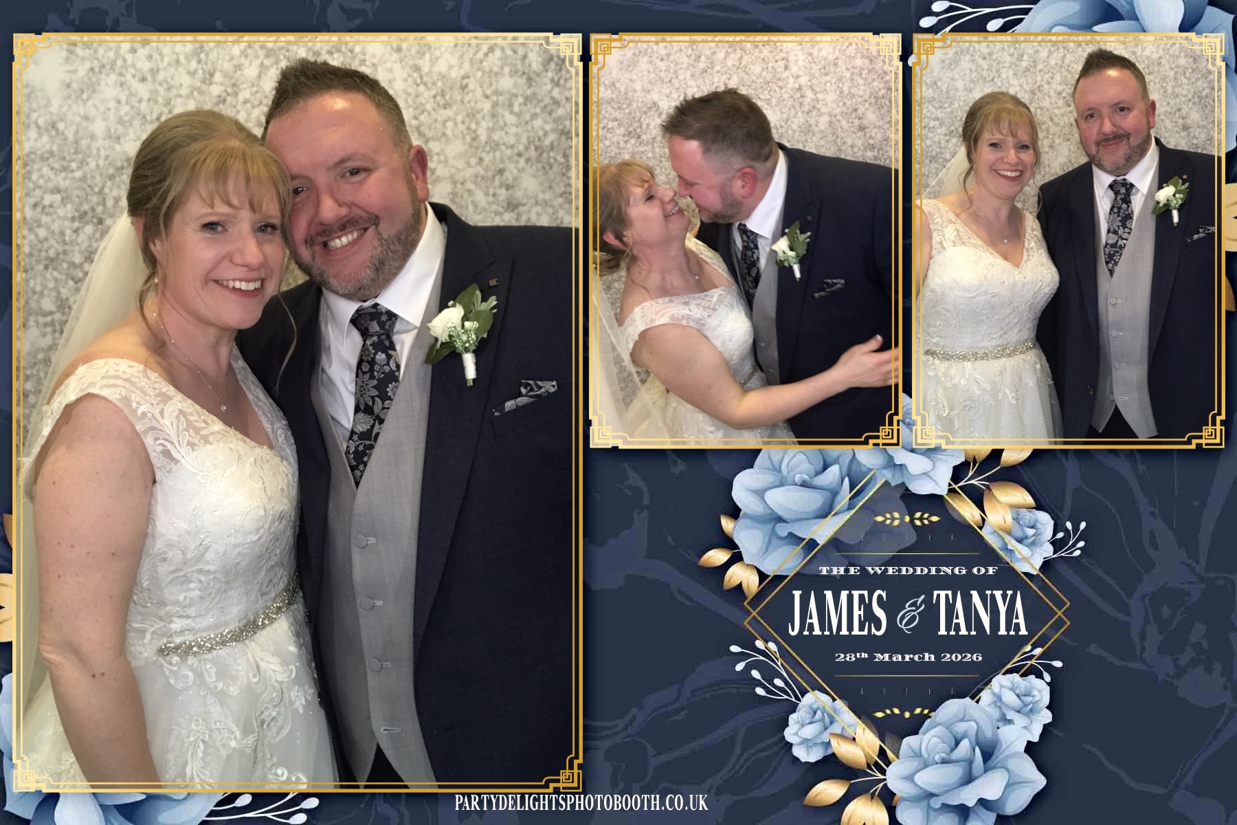 James & Tanya’s Wedding | View more photos from the event at gallery.partydelightsphotobooth.co.uk/u/PartyDelightsPhotoBooth/James-Tanya’s-Wedding