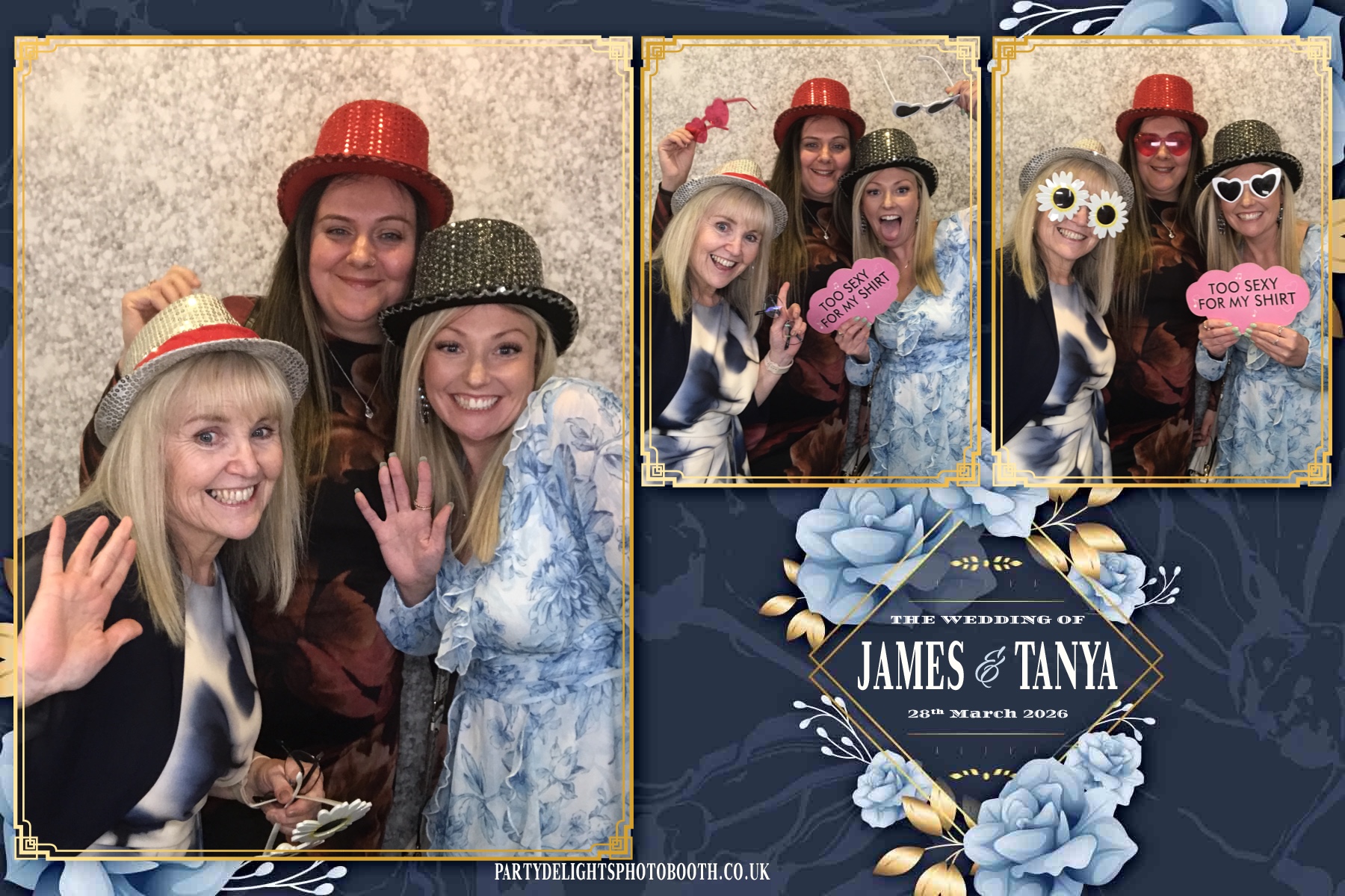 James & Tanya’s Wedding | View more photos from the event at gallery.partydelightsphotobooth.co.uk/u/PartyDelightsPhotoBooth/James-Tanya’s-Wedding