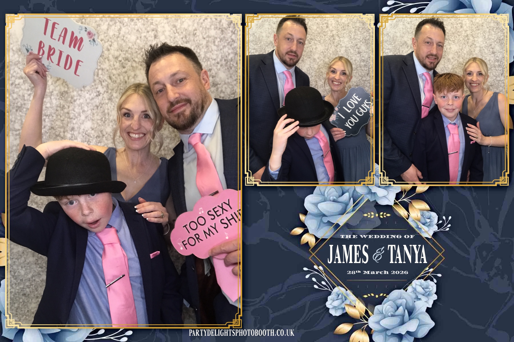 James & Tanya’s Wedding | View more photos from the event at gallery.partydelightsphotobooth.co.uk/u/PartyDelightsPhotoBooth/James-Tanya’s-Wedding