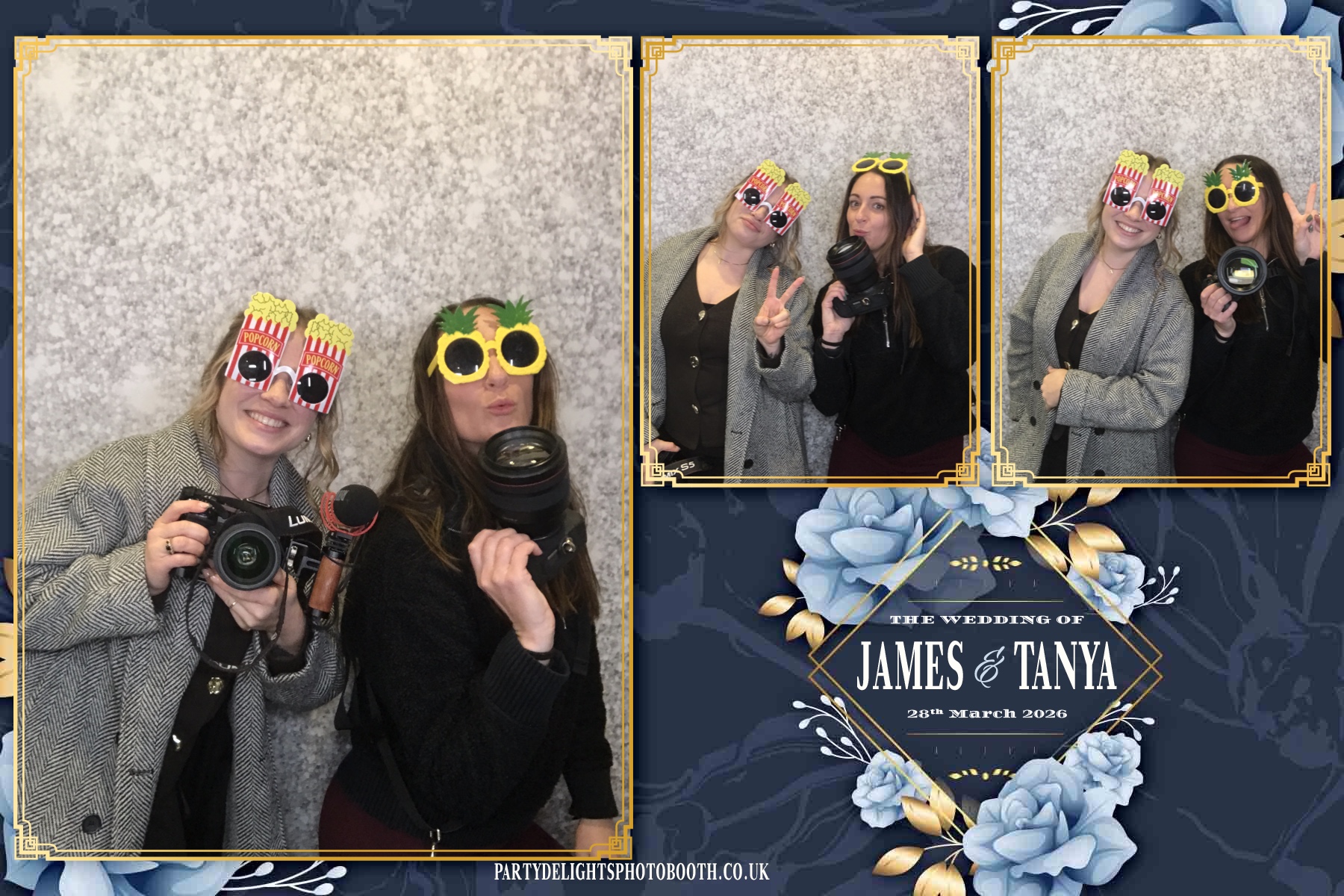 James & Tanya’s Wedding | View more photos from the event at gallery.partydelightsphotobooth.co.uk/u/PartyDelightsPhotoBooth/James-Tanya’s-Wedding