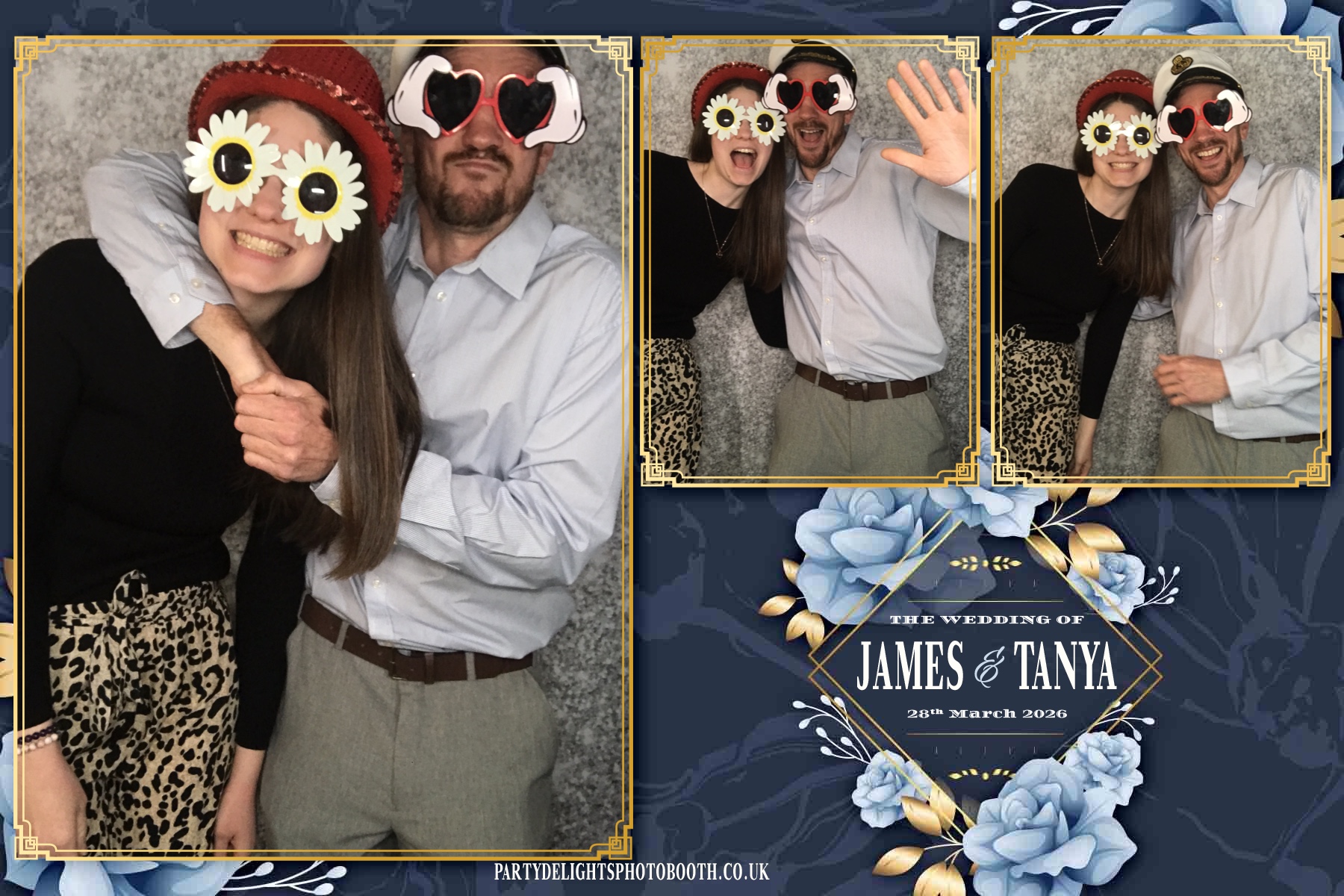 James & Tanya’s Wedding | View more photos from the event at gallery.partydelightsphotobooth.co.uk/u/PartyDelightsPhotoBooth/James-Tanya’s-Wedding