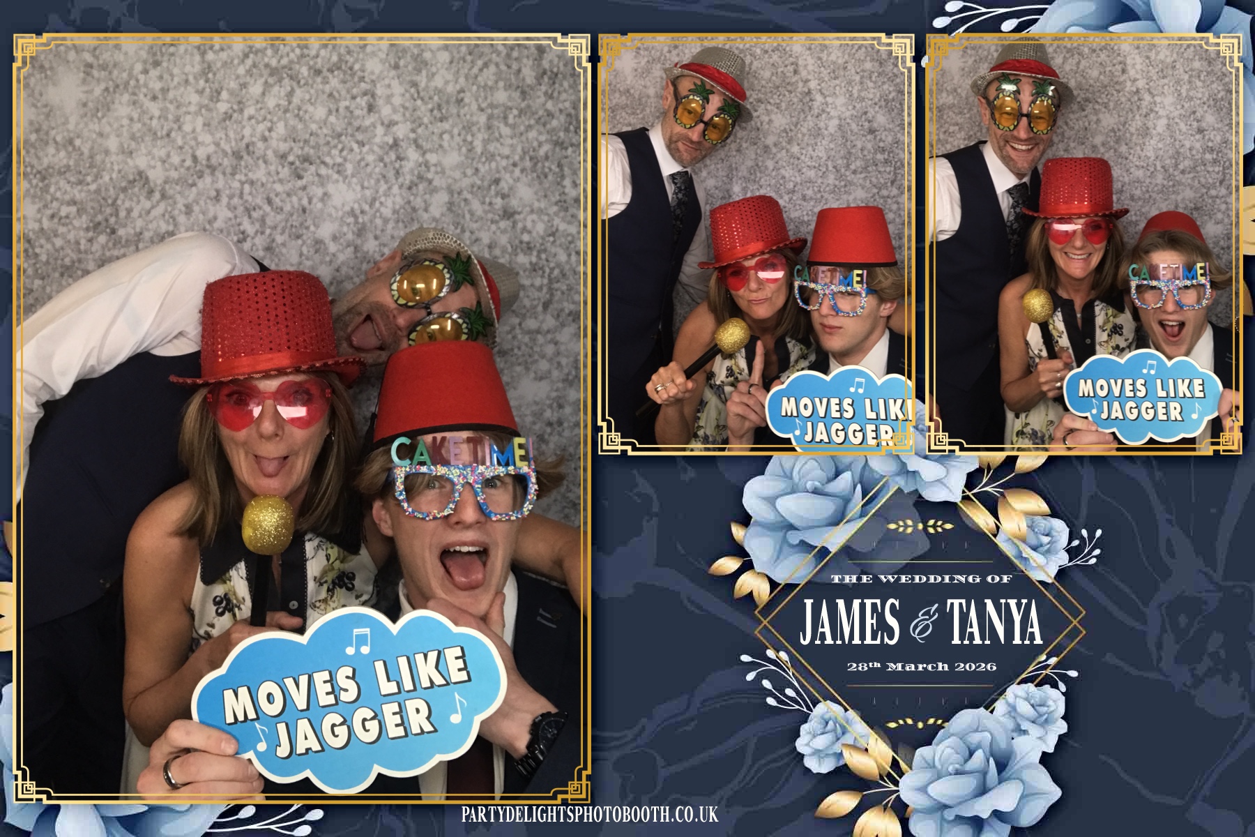 James & Tanya’s Wedding | View more photos from the event at gallery.partydelightsphotobooth.co.uk/u/PartyDelightsPhotoBooth/James-Tanya’s-Wedding