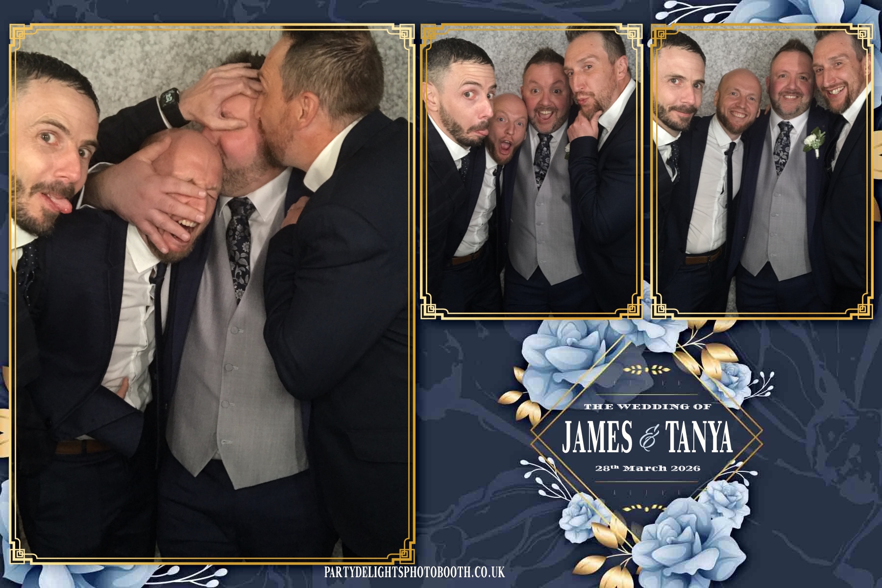James & Tanya’s Wedding | View more photos from the event at gallery.partydelightsphotobooth.co.uk/u/PartyDelightsPhotoBooth/James-Tanya’s-Wedding