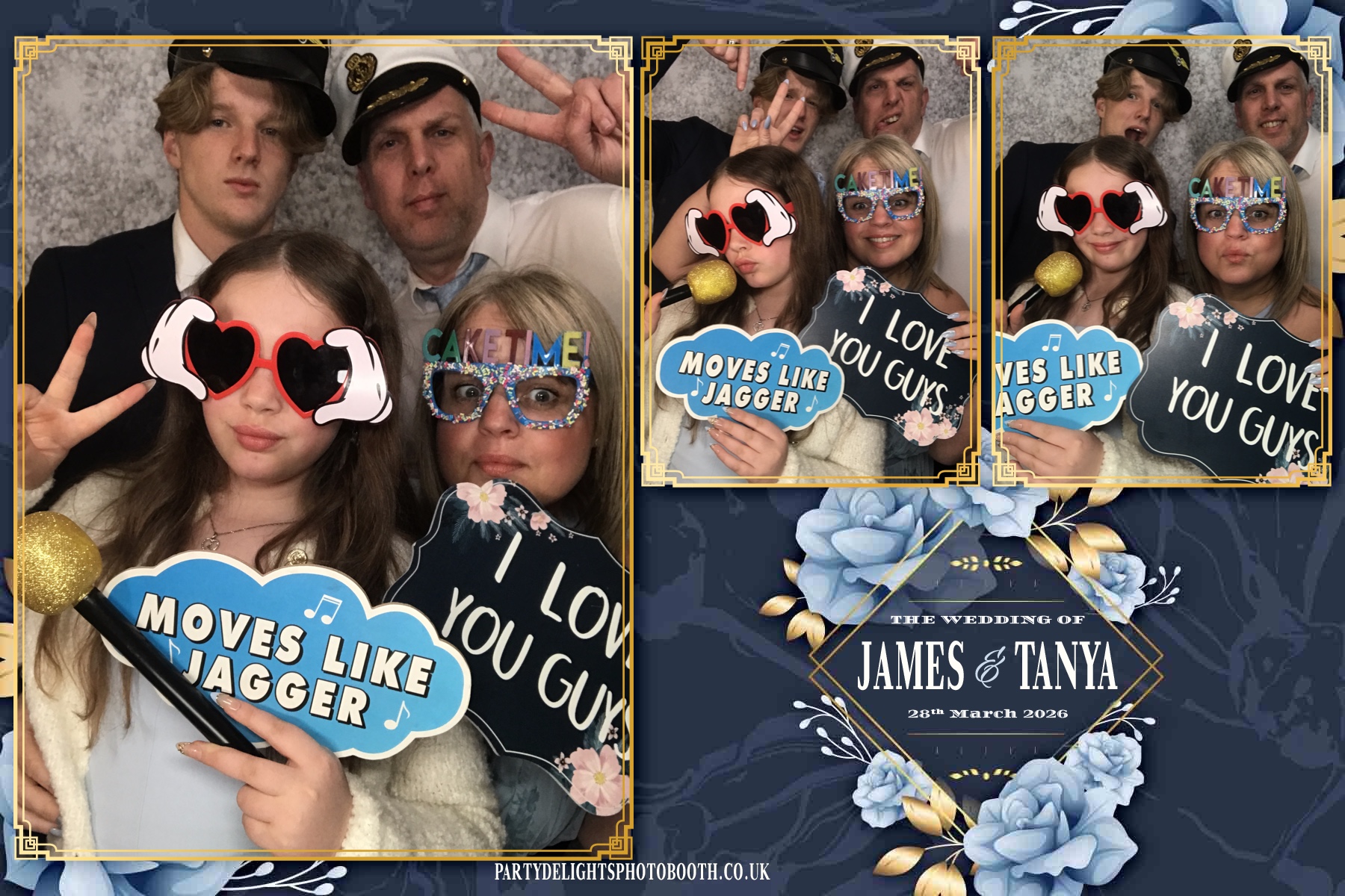 James & Tanya’s Wedding | View more photos from the event at gallery.partydelightsphotobooth.co.uk/u/PartyDelightsPhotoBooth/James-Tanya’s-Wedding