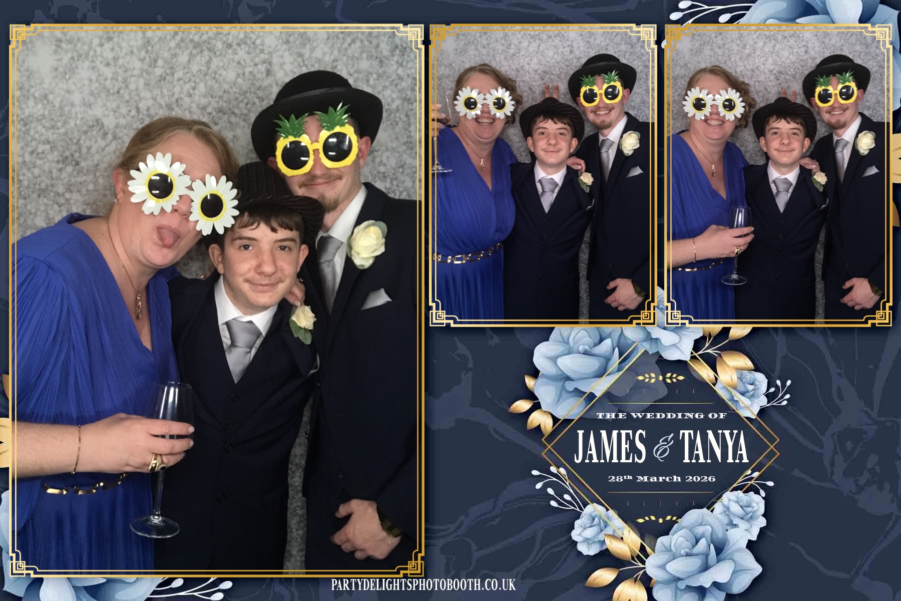 James & Tanya’s Wedding | View more photos from the event at gallery.partydelightsphotobooth.co.uk/u/PartyDelightsPhotoBooth/James-Tanya’s-Wedding