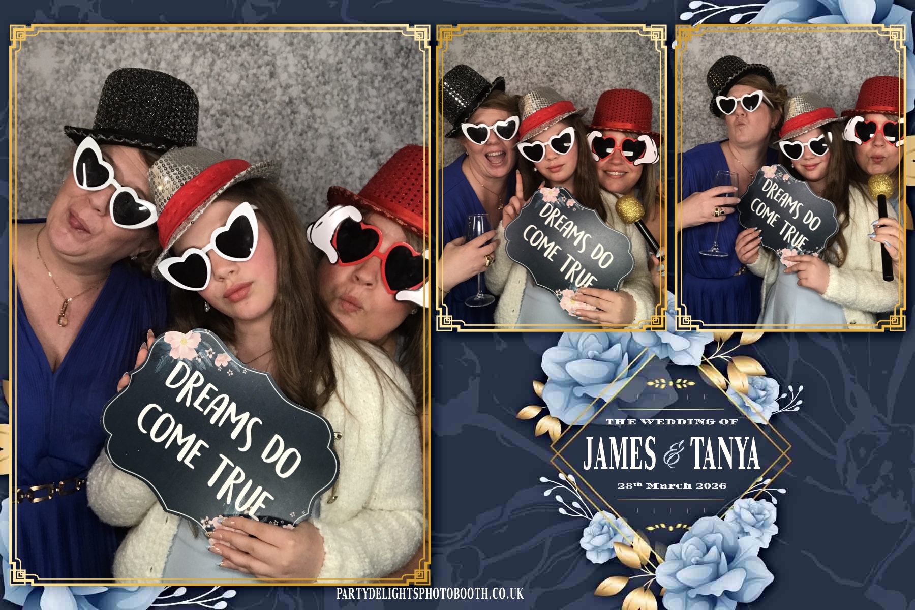 James & Tanya’s Wedding | View more photos from the event at gallery.partydelightsphotobooth.co.uk/u/PartyDelightsPhotoBooth/James-Tanya’s-Wedding