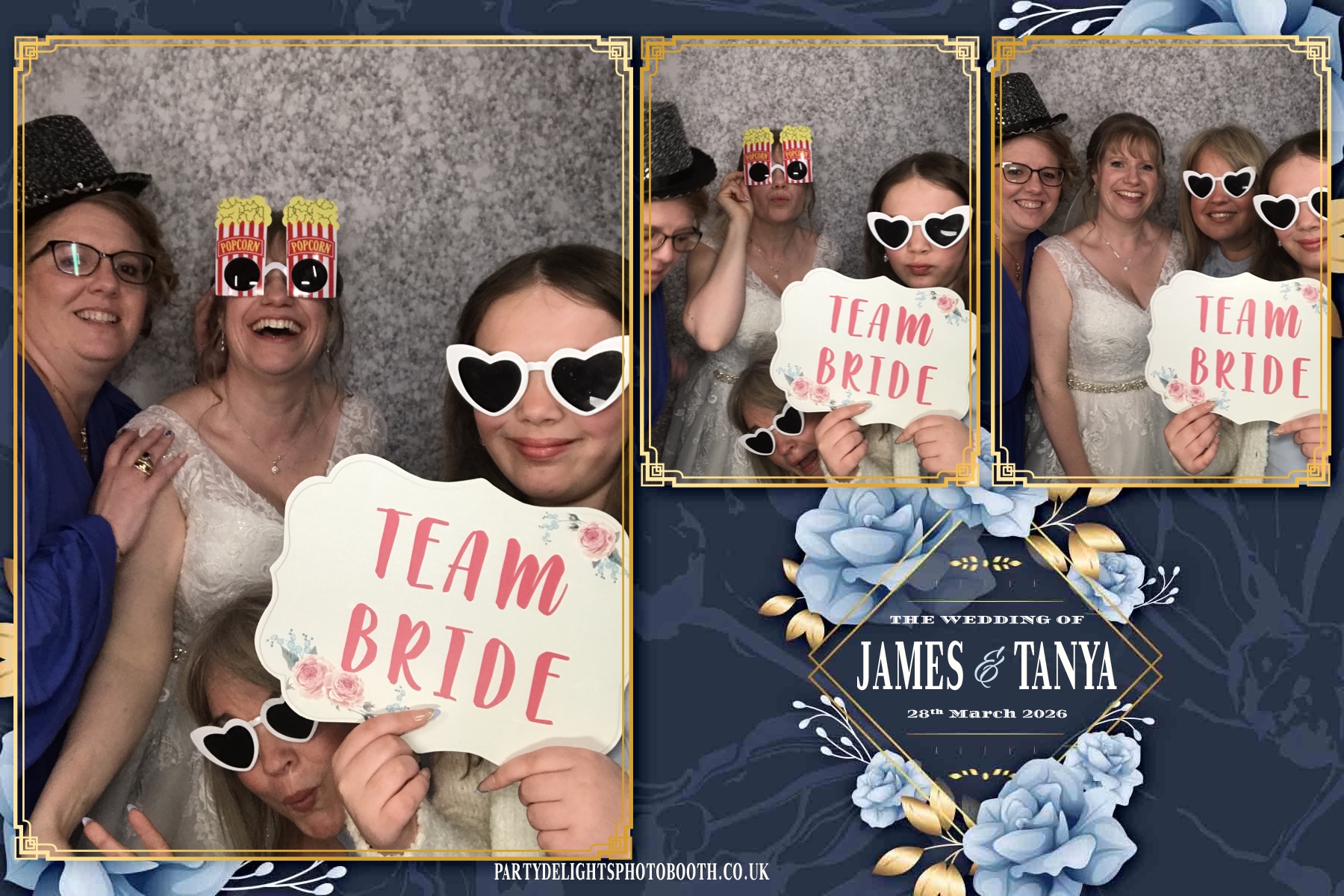 James & Tanya’s Wedding | View more photos from the event at gallery.partydelightsphotobooth.co.uk/u/PartyDelightsPhotoBooth/James-Tanya’s-Wedding