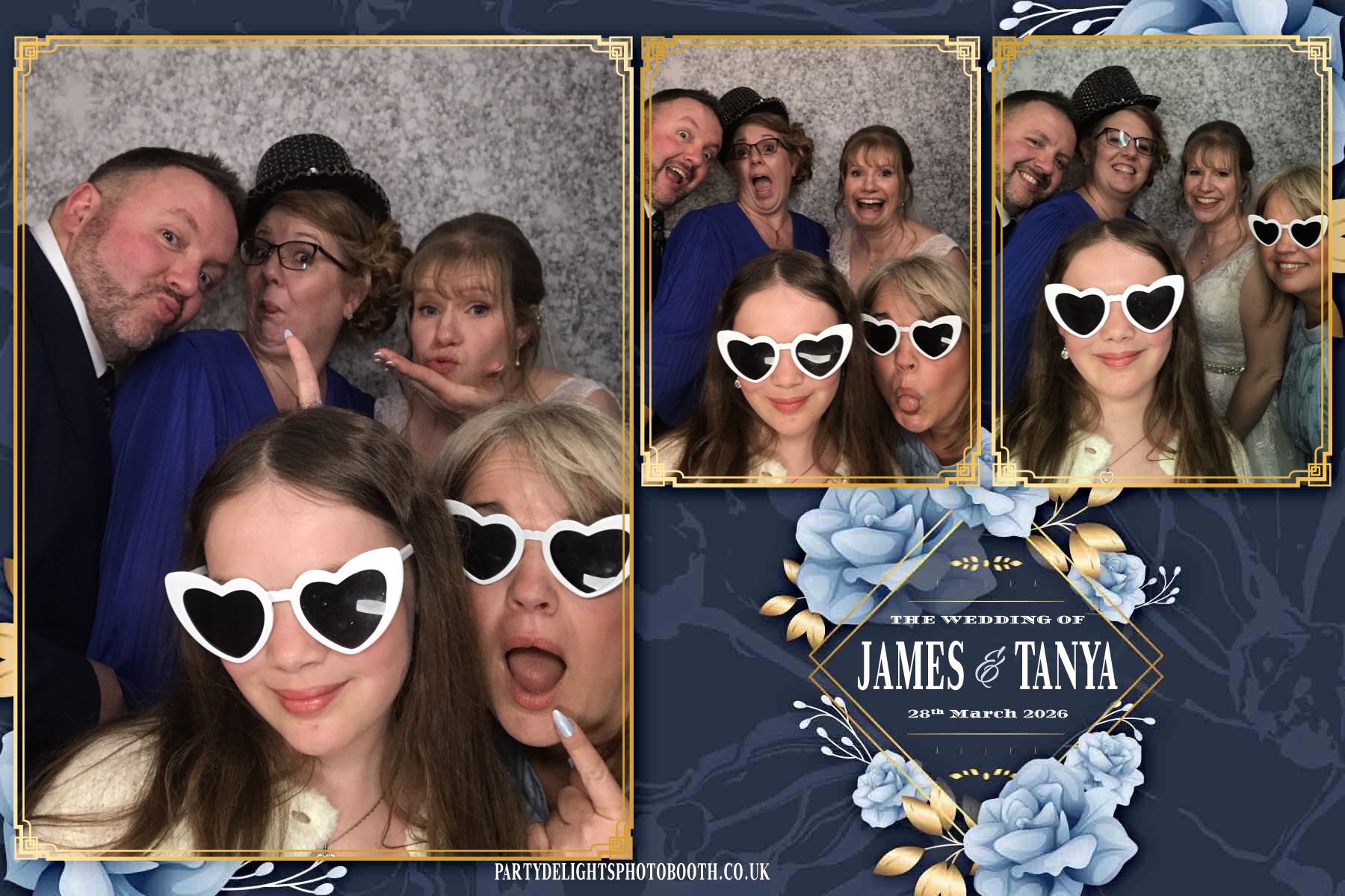 James & Tanya’s Wedding | View more photos from the event at gallery.partydelightsphotobooth.co.uk/u/PartyDelightsPhotoBooth/James-Tanya’s-Wedding