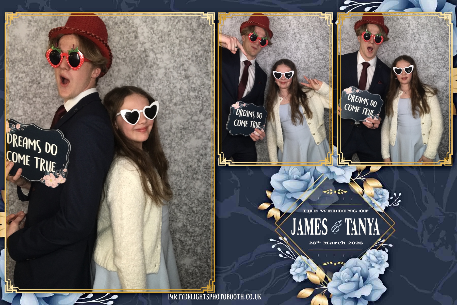 James & Tanya’s Wedding | View more photos from the event at gallery.partydelightsphotobooth.co.uk/u/PartyDelightsPhotoBooth/James-Tanya’s-Wedding