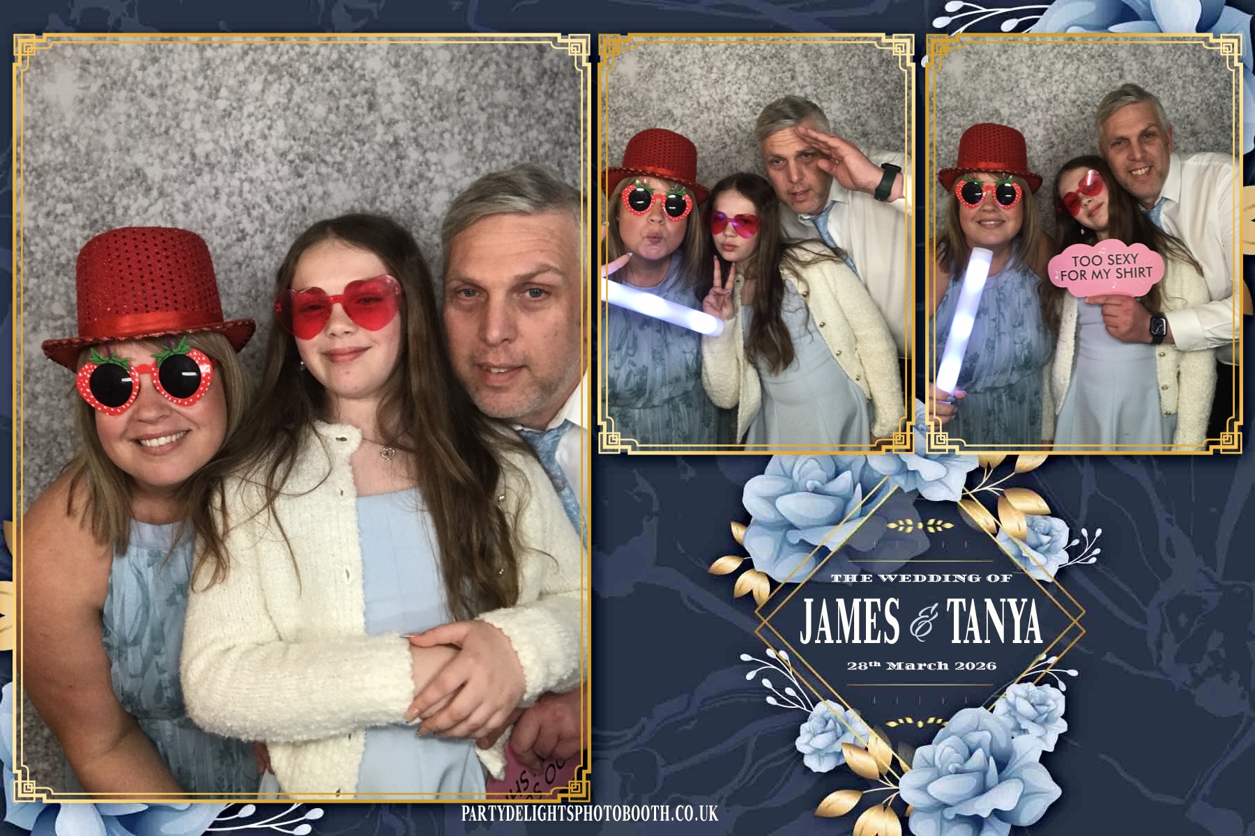 James & Tanya’s Wedding | View more photos from the event at gallery.partydelightsphotobooth.co.uk/u/PartyDelightsPhotoBooth/James-Tanya’s-Wedding