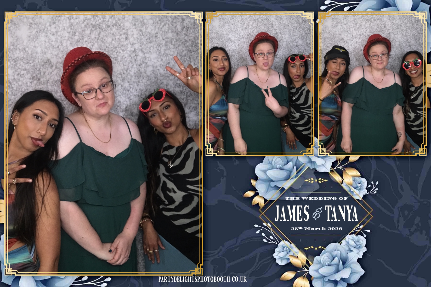 James & Tanya’s Wedding | View more photos from the event at gallery.partydelightsphotobooth.co.uk/u/PartyDelightsPhotoBooth/James-Tanya’s-Wedding