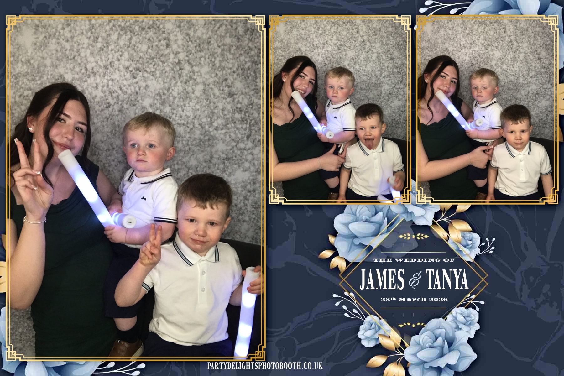 James & Tanya’s Wedding | View more photos from the event at gallery.partydelightsphotobooth.co.uk/u/PartyDelightsPhotoBooth/James-Tanya’s-Wedding