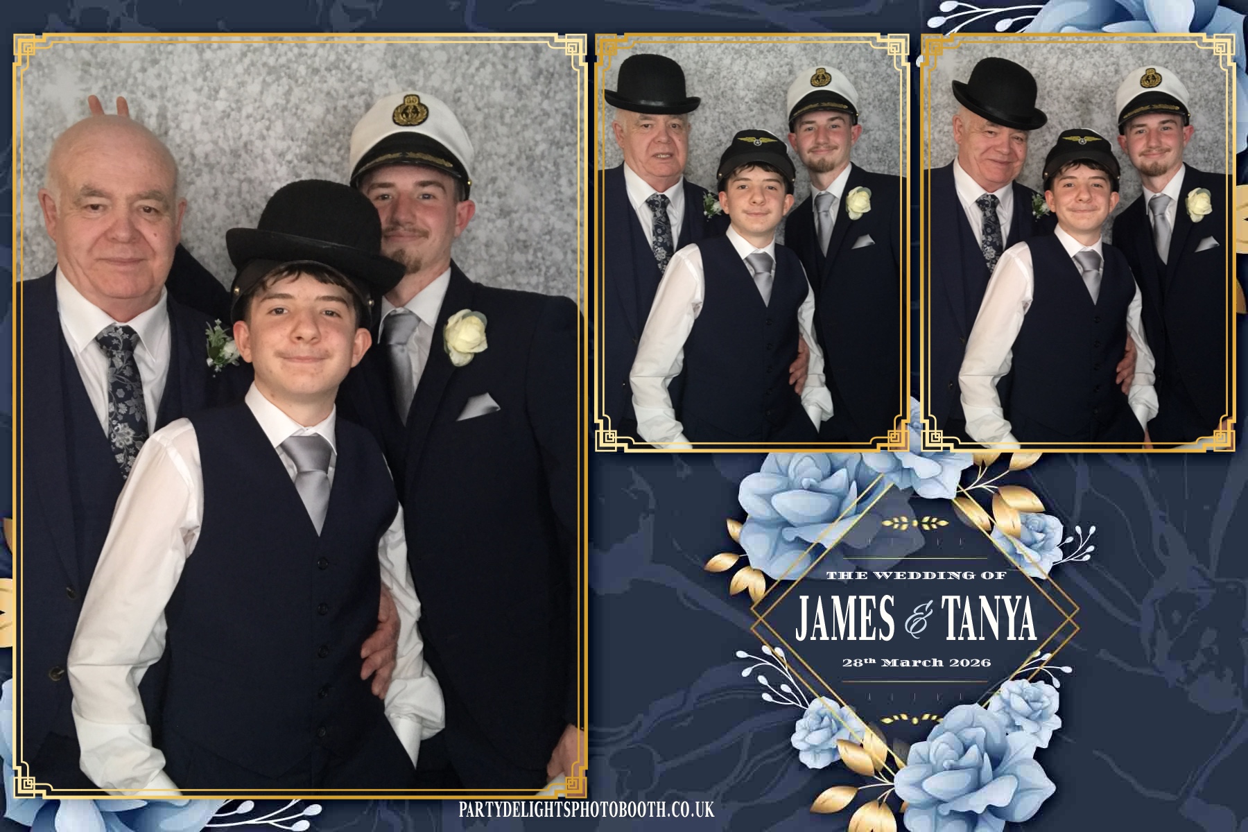 James & Tanya’s Wedding | View more photos from the event at gallery.partydelightsphotobooth.co.uk/u/PartyDelightsPhotoBooth/James-Tanya’s-Wedding