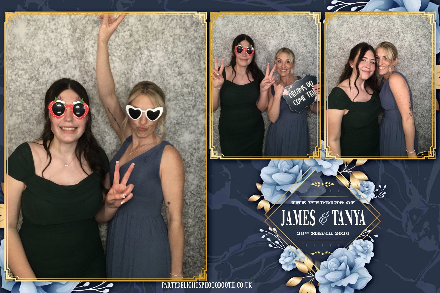 James & Tanya’s Wedding | View more photos from the event at gallery.partydelightsphotobooth.co.uk/u/PartyDelightsPhotoBooth/James-Tanya’s-Wedding