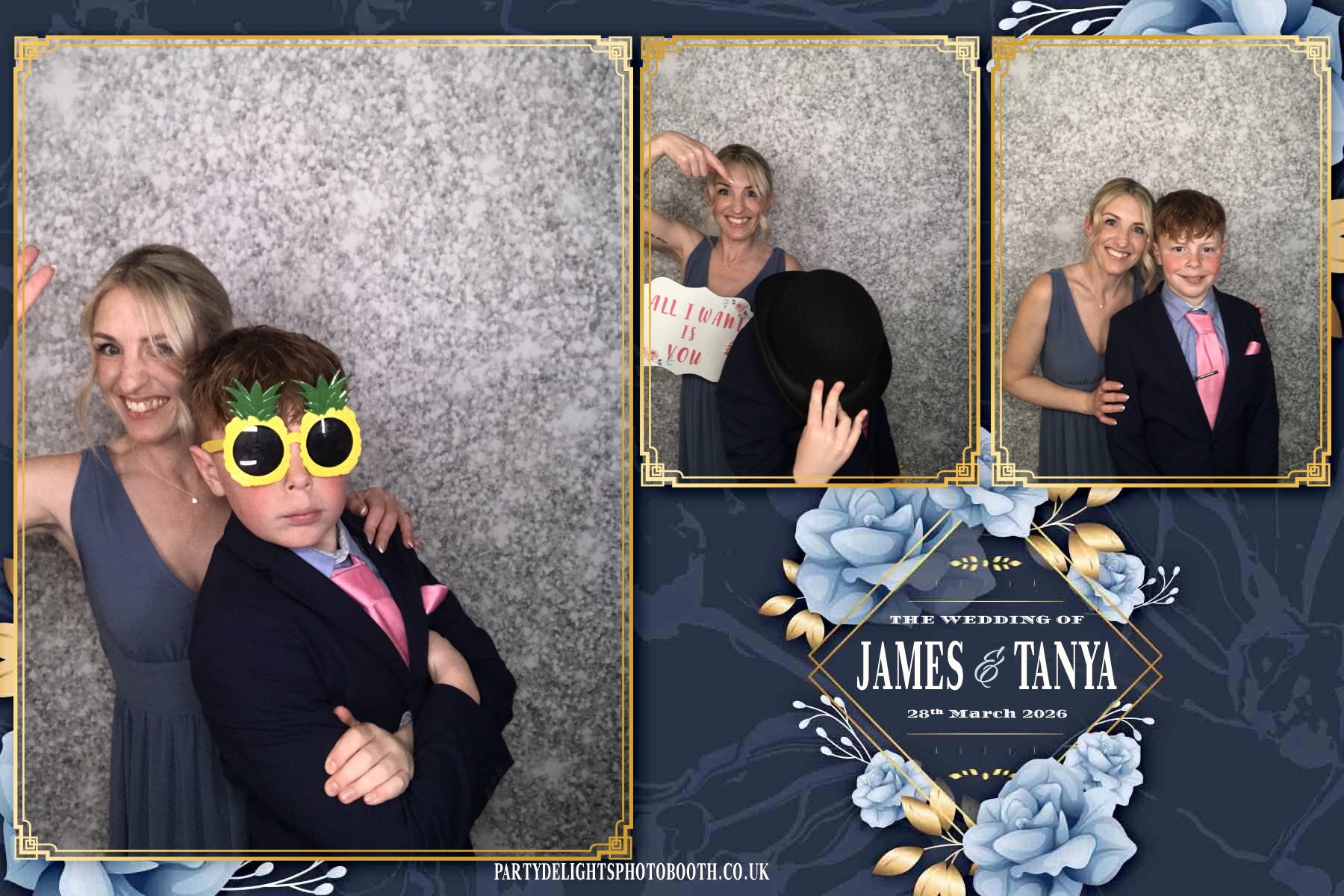 James & Tanya’s Wedding | View more photos from the event at gallery.partydelightsphotobooth.co.uk/u/PartyDelightsPhotoBooth/James-Tanya’s-Wedding