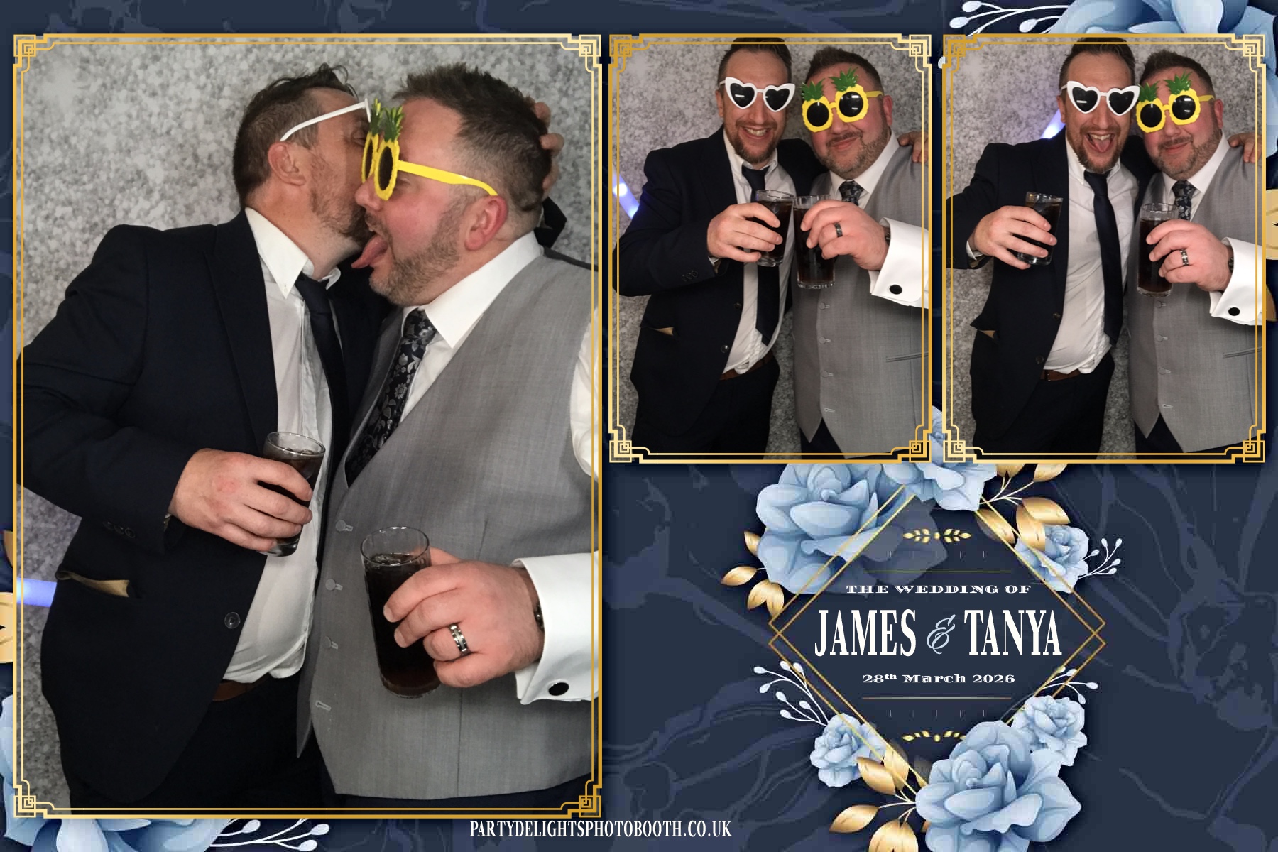 James & Tanya’s Wedding | View more photos from the event at gallery.partydelightsphotobooth.co.uk/u/PartyDelightsPhotoBooth/James-Tanya’s-Wedding