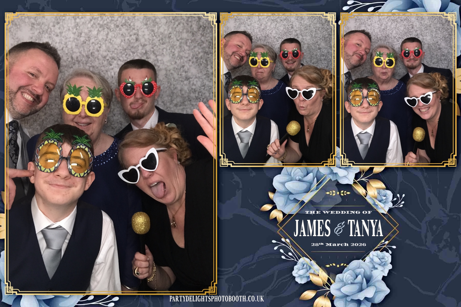 James & Tanya’s Wedding | View more photos from the event at gallery.partydelightsphotobooth.co.uk/u/PartyDelightsPhotoBooth/James-Tanya’s-Wedding