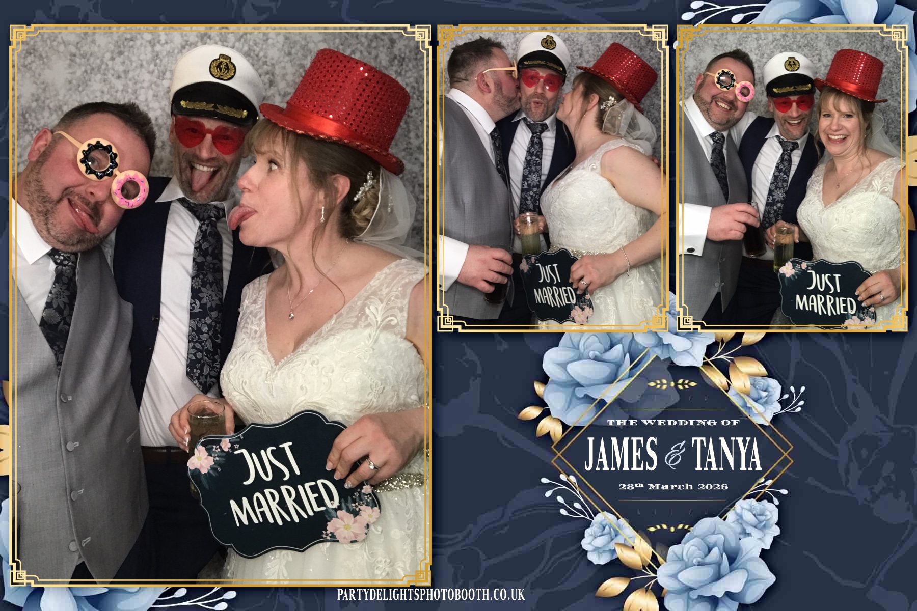 James & Tanya’s Wedding | View more photos from the event at gallery.partydelightsphotobooth.co.uk/u/PartyDelightsPhotoBooth/James-Tanya’s-Wedding