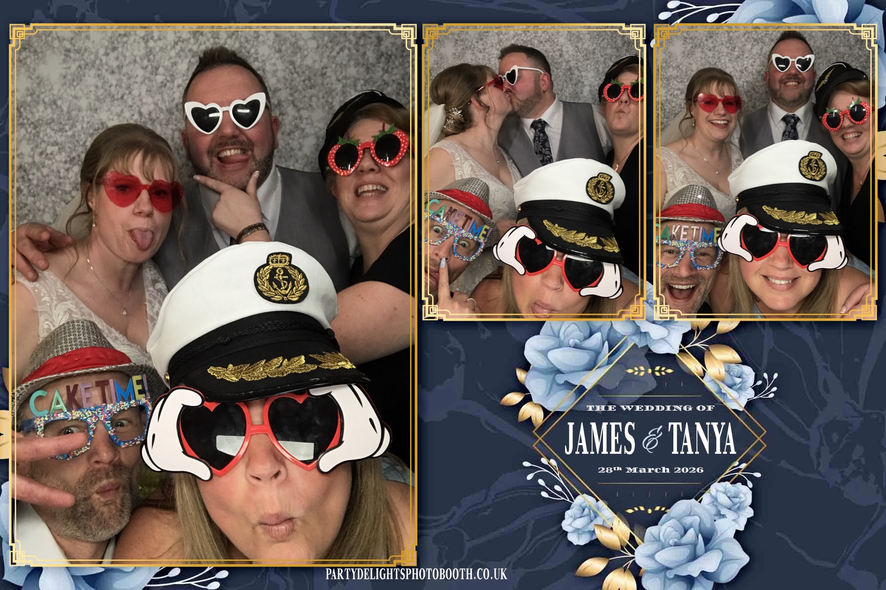 James & Tanya’s Wedding | View more photos from the event at gallery.partydelightsphotobooth.co.uk/u/PartyDelightsPhotoBooth/James-Tanya’s-Wedding